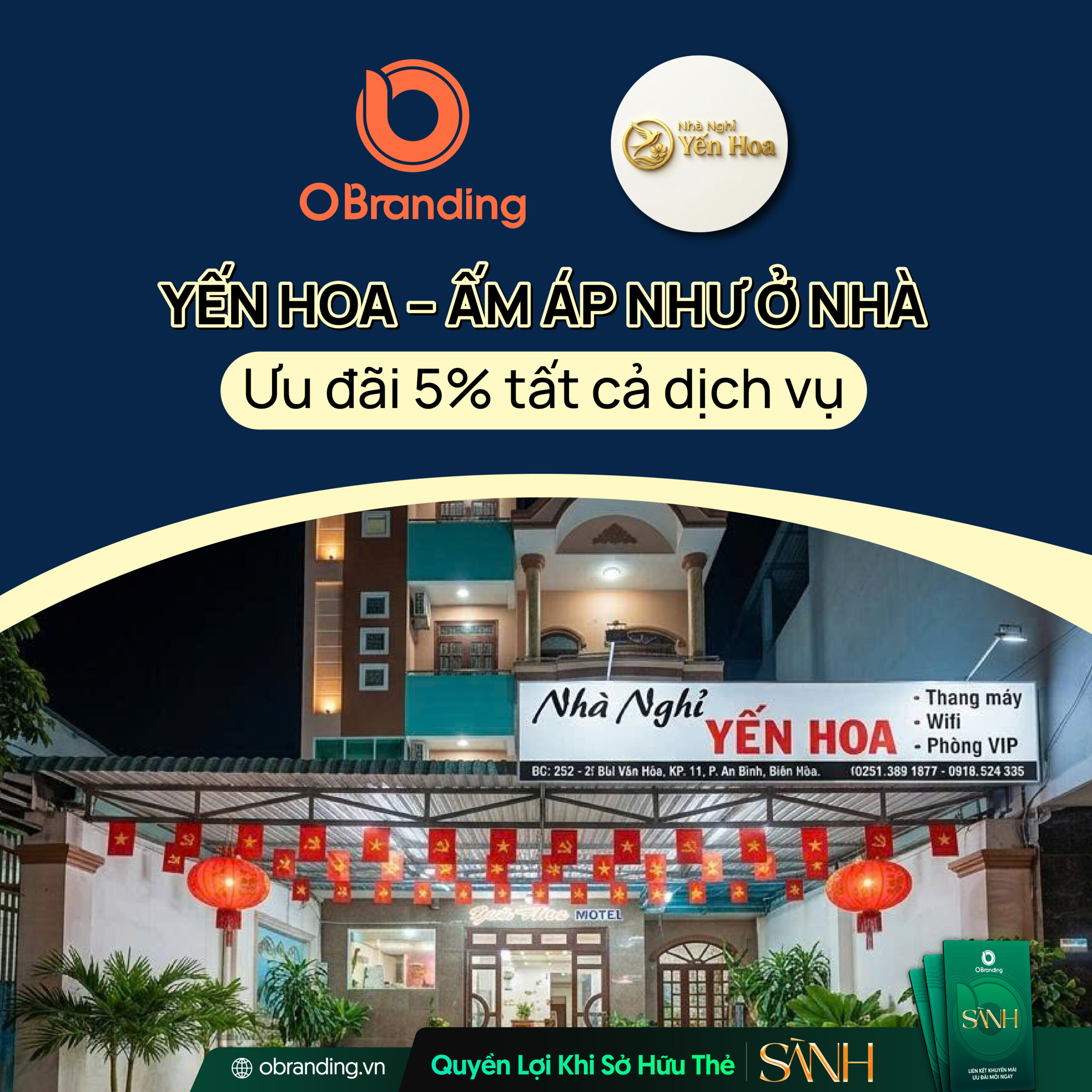 NHÀ NGHỈ YẾN HOA (HỘ KINH DOANH YẾN HOA)