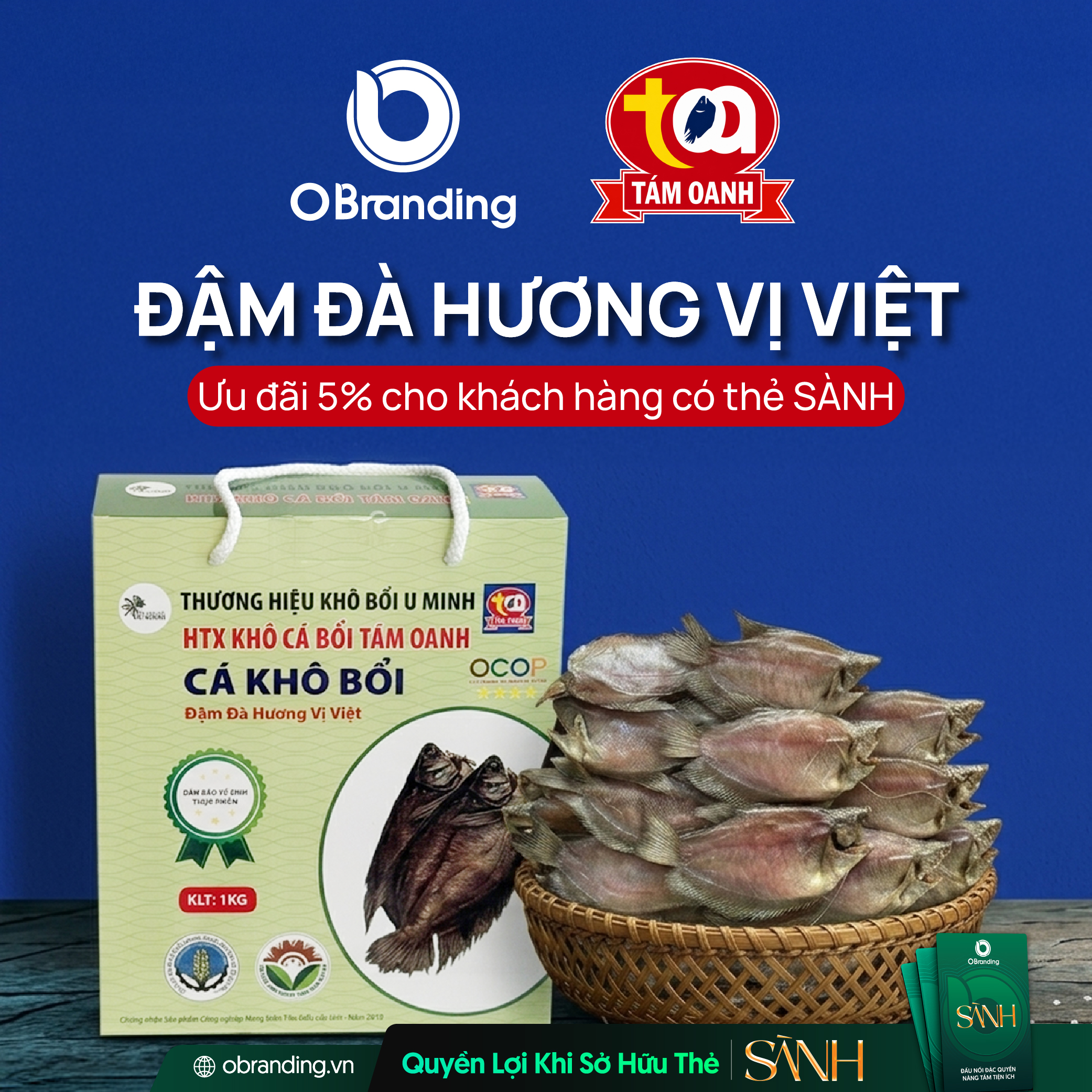 HỢP TÁC XÃ KHÔ CÁ BỔI TÁM OANH