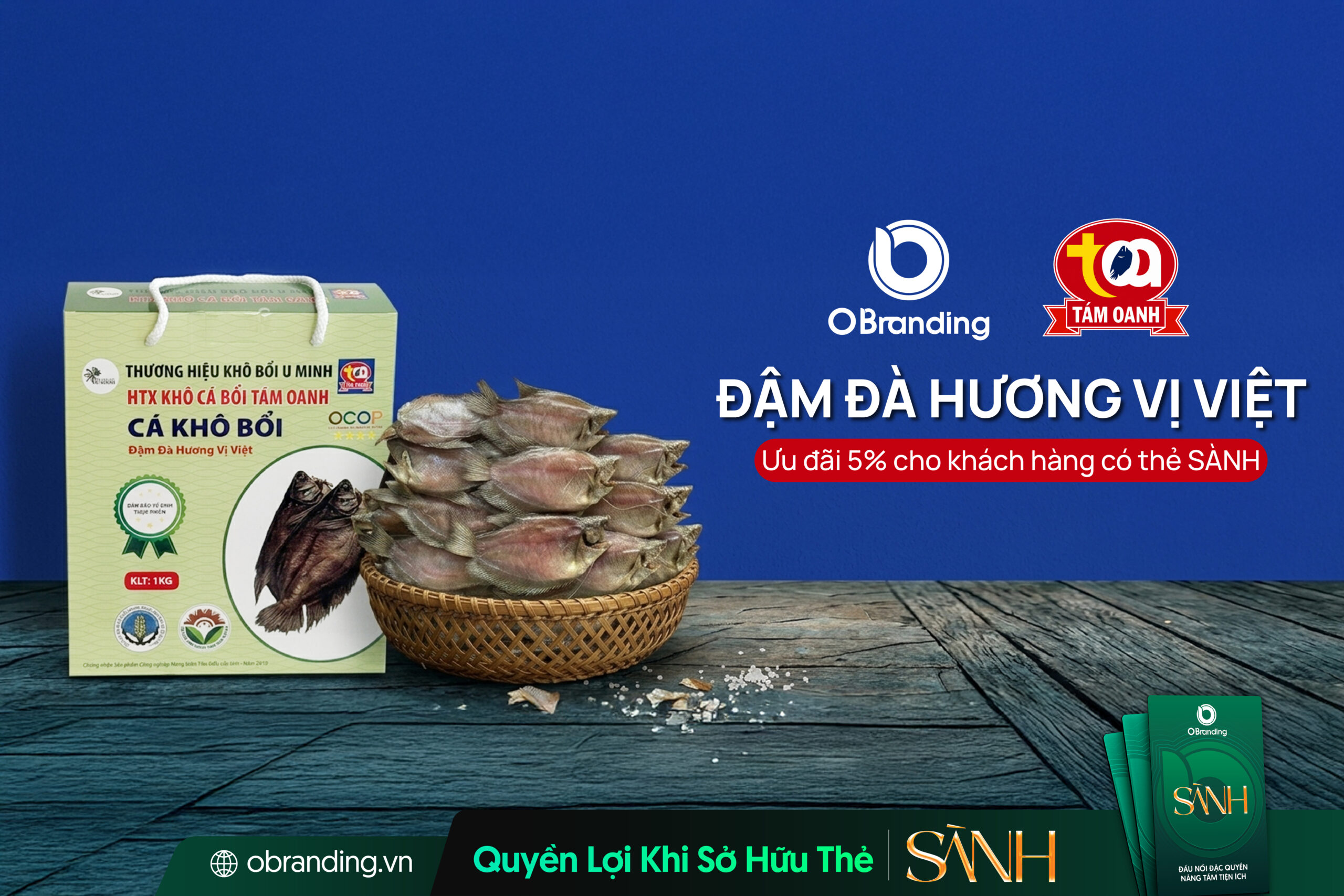 HỢP TÁC XÃ KHÔ CÁ BỔI TÁM OANH