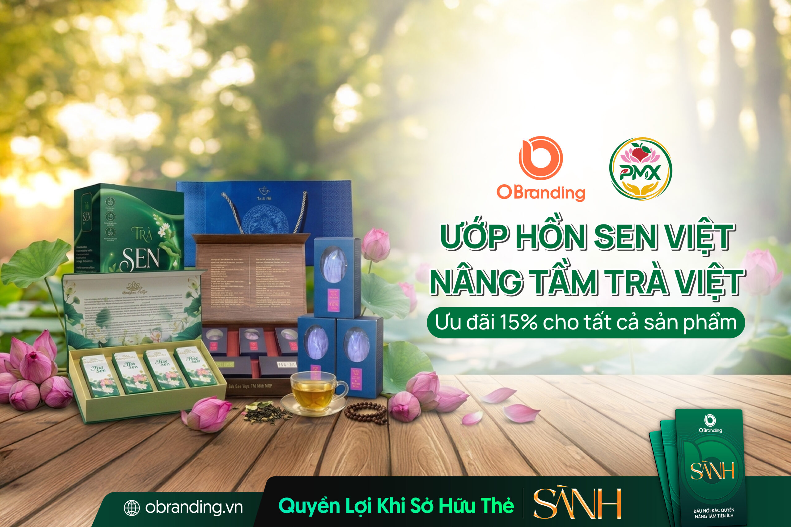 Trà sen Phù Mãn Xanh