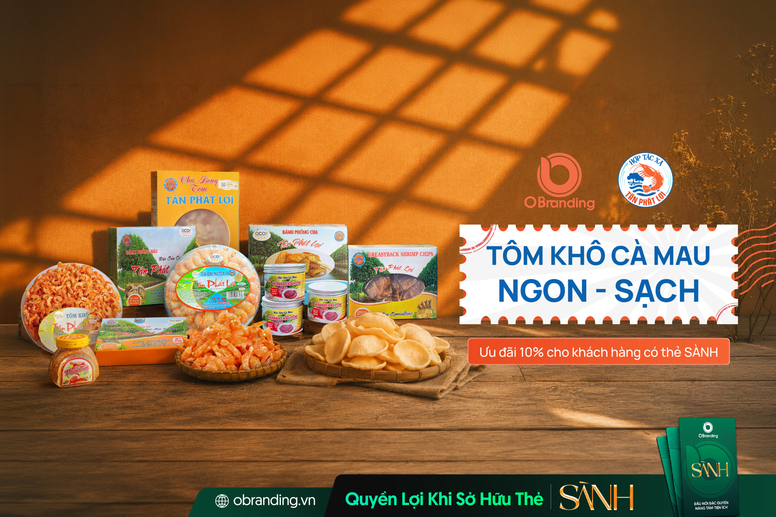 Tân Phát Lợi - Tôm khô đặc sản Cà Mau