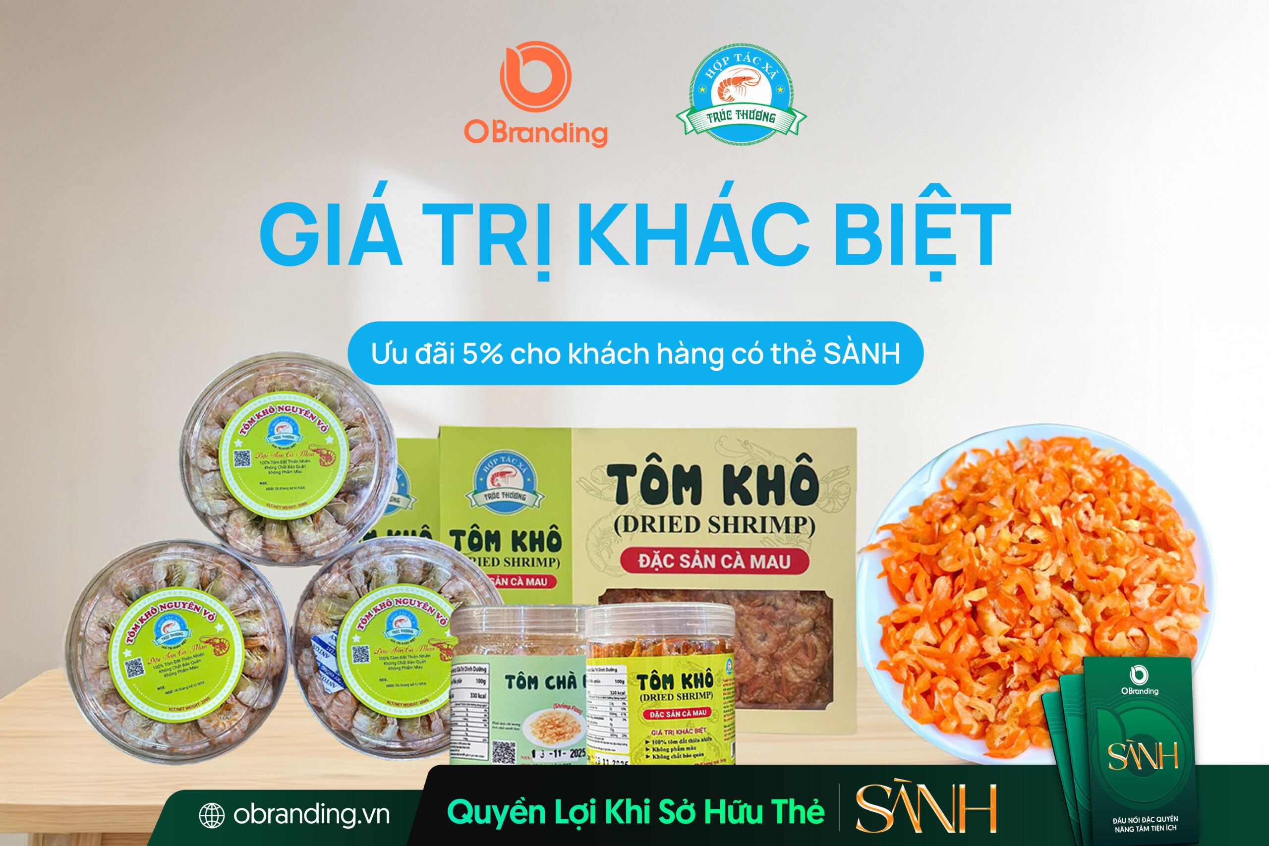 Trúc Thương - Tôm khô và tôm chà bông
