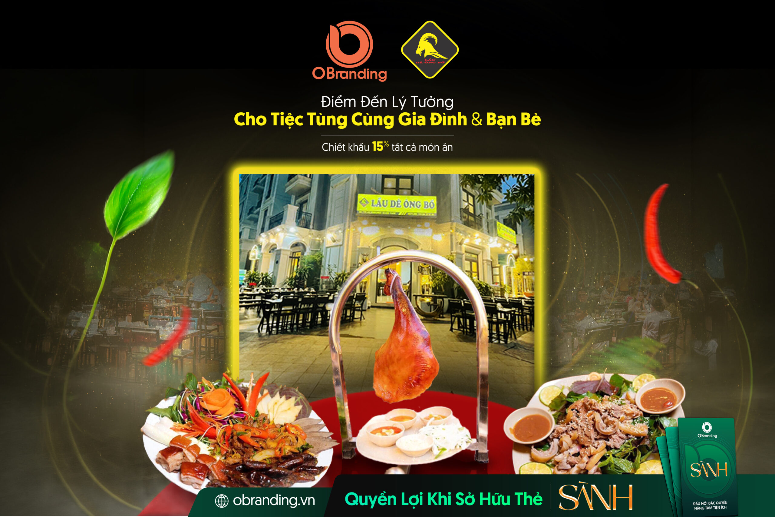 LẨU DÊ ÔNG BỐ
