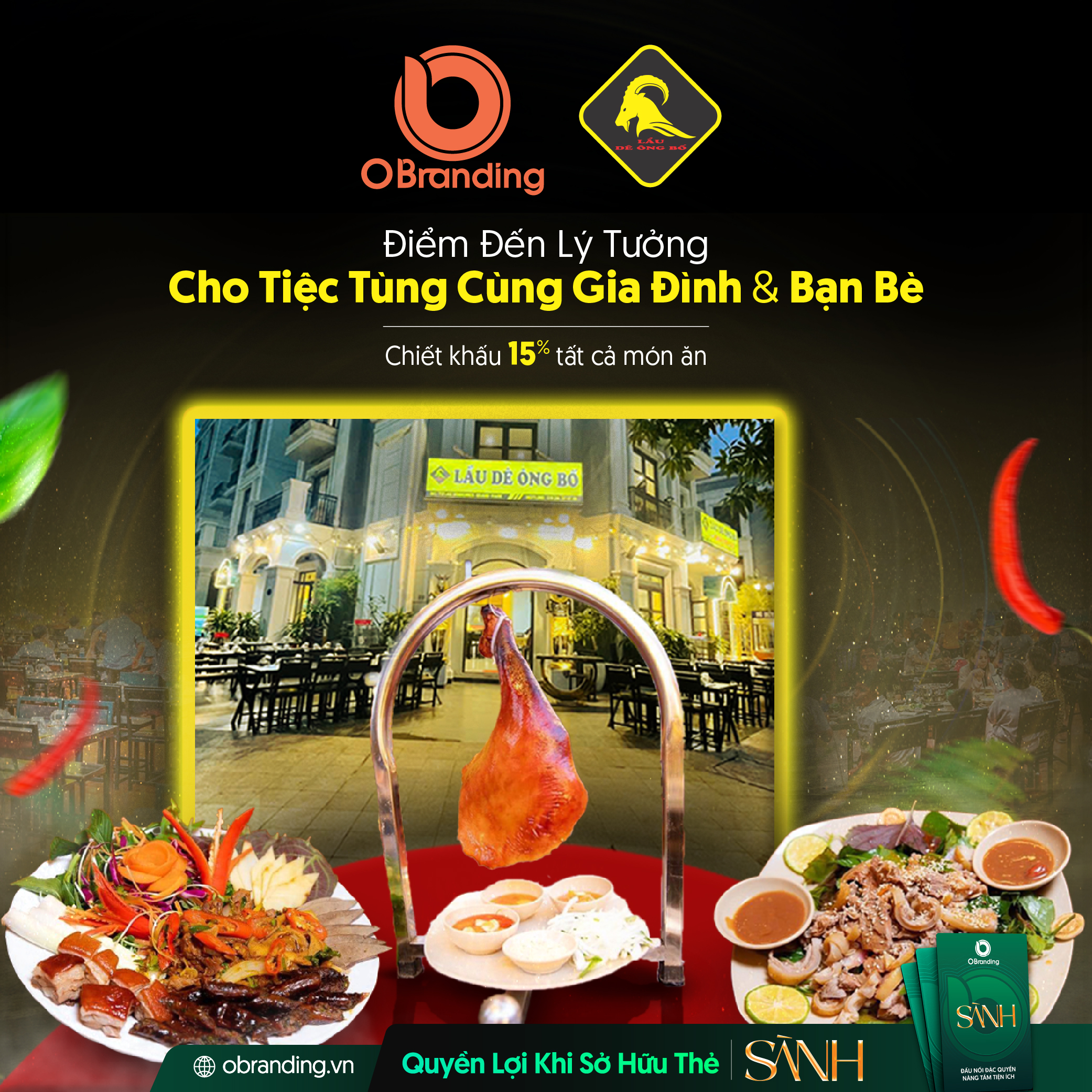 LẨU DÊ ÔNG BỐ