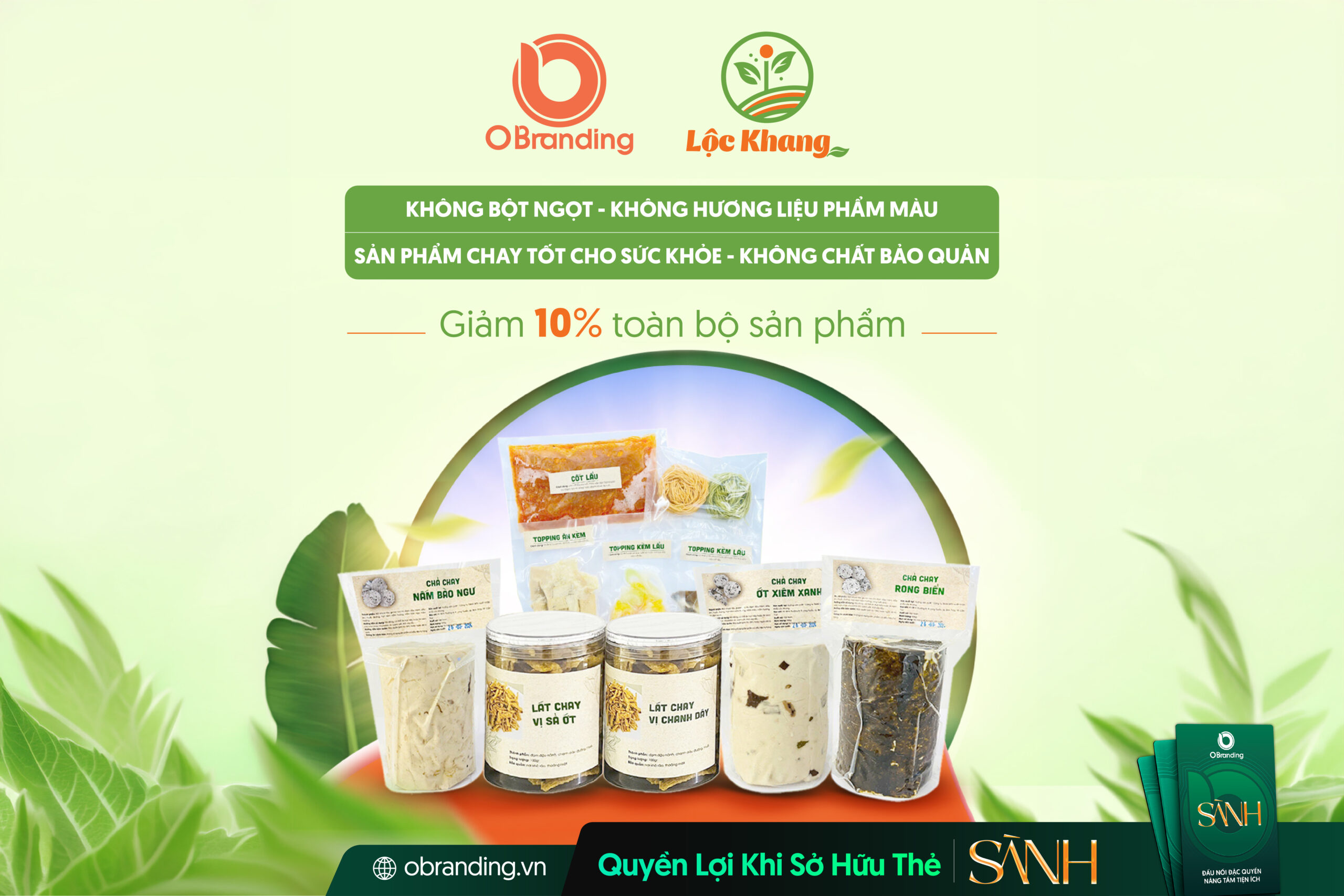 Dinh Dưỡng Xanh - Thực phẩm chay Cần Thơ