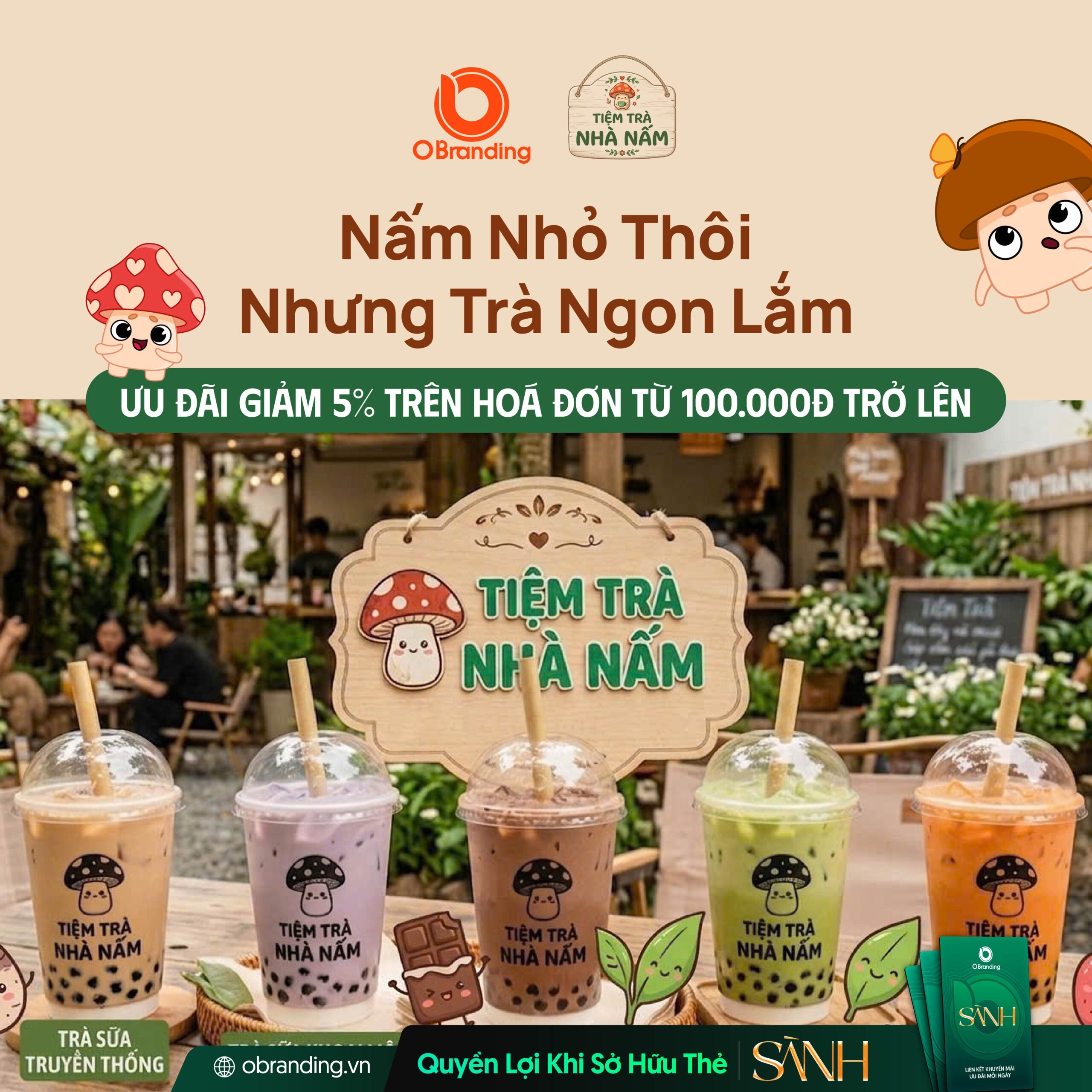 HỘ KINH DOANH NẤM COFFEE & TEA