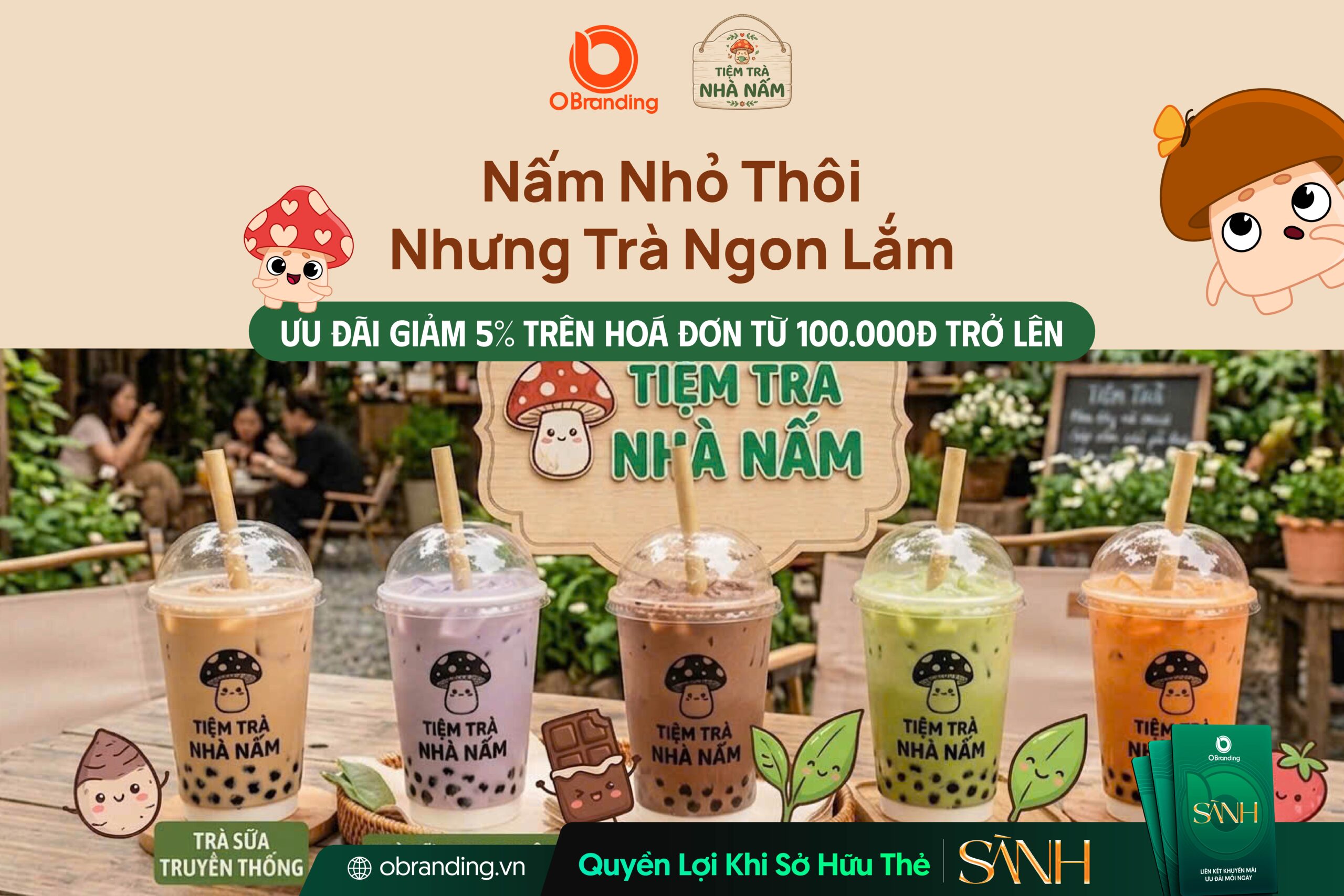 HỘ KINH DOANH NẤM COFFEE & TEA