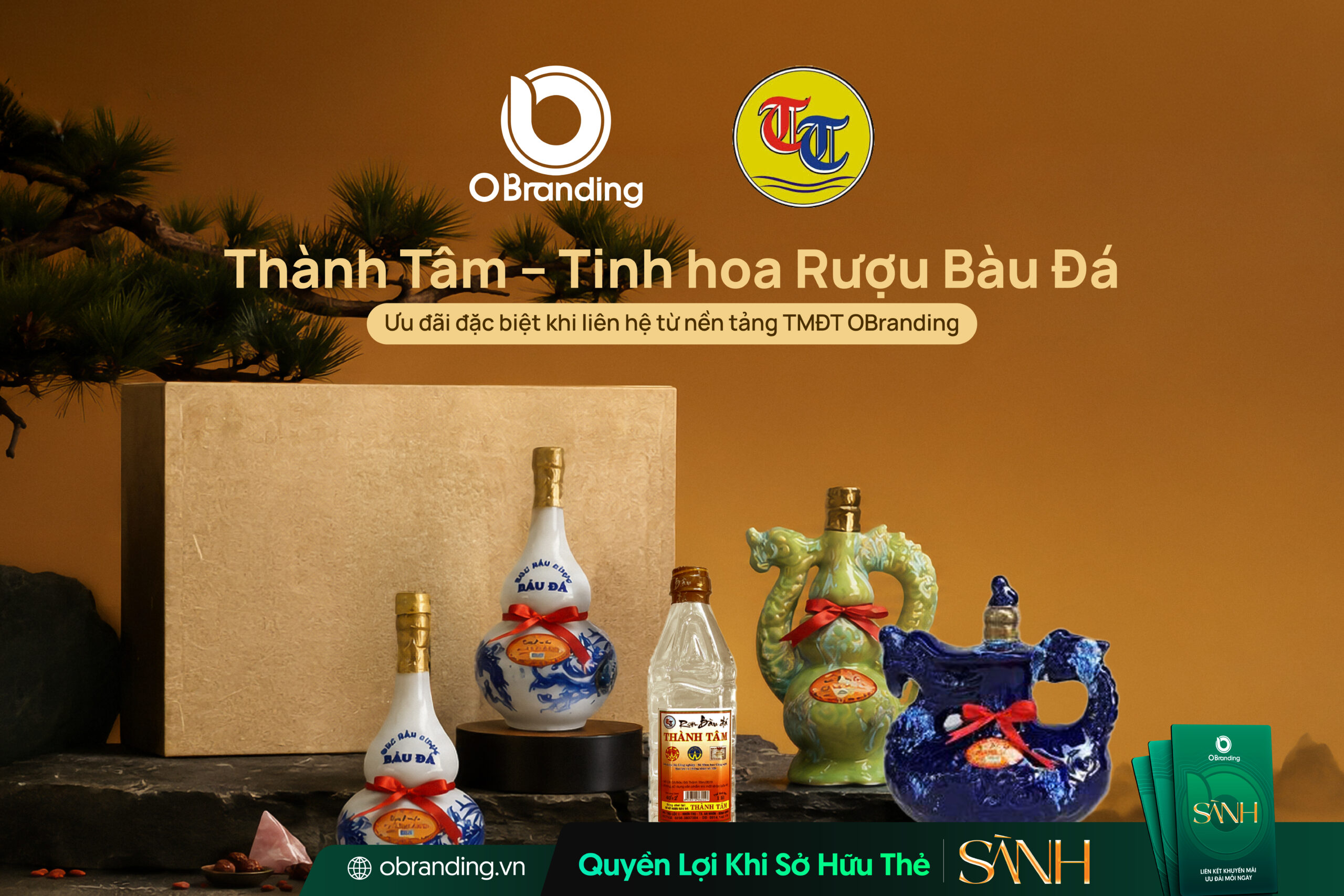 Rượu Bàu Đá Thành Tâm