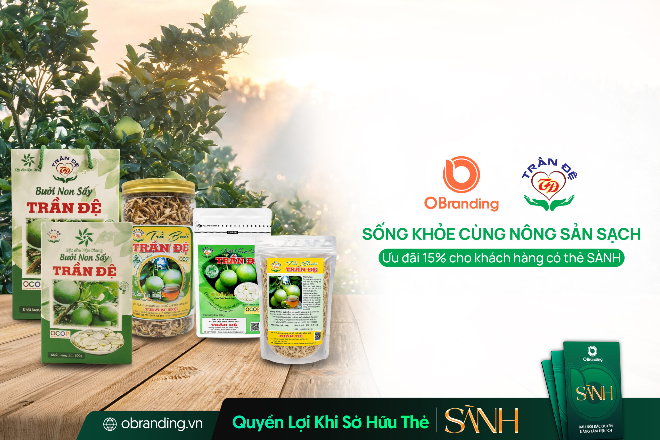 HỘ KINH DOANH CƠ SỞ CHẾ BIẾN NÔNG SẢN TRẦN ĐỆ
