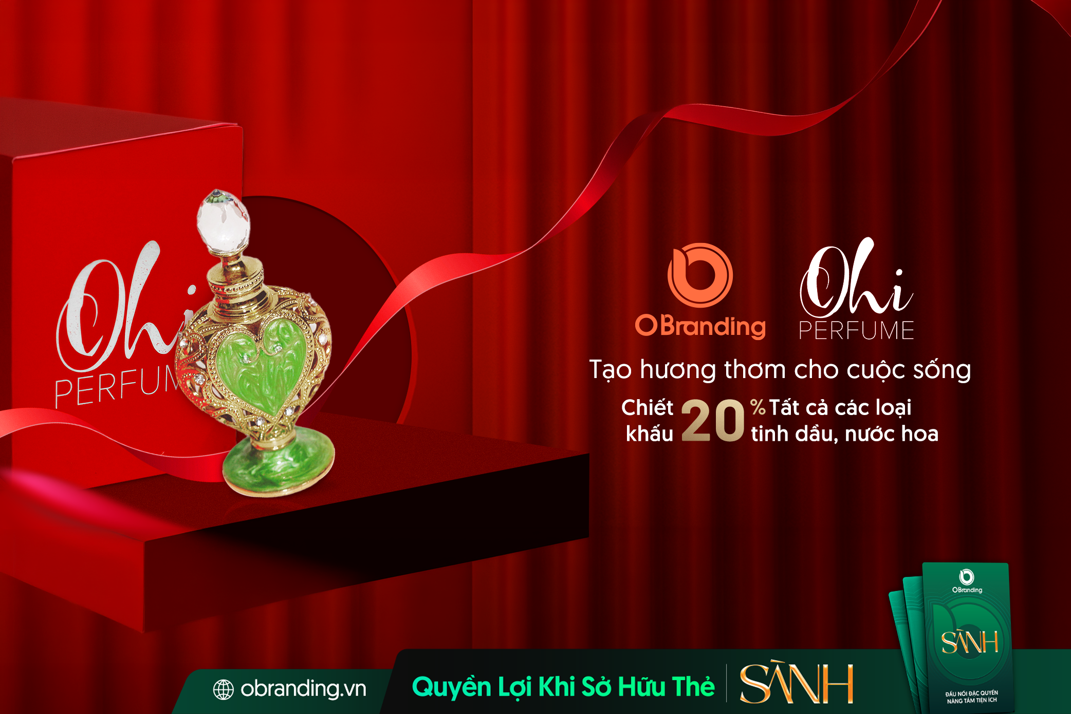 CÔNG TY CỔ PHẦN SẢN XUẤT THƯƠNG MẠI OHI (OHI PERFUME)