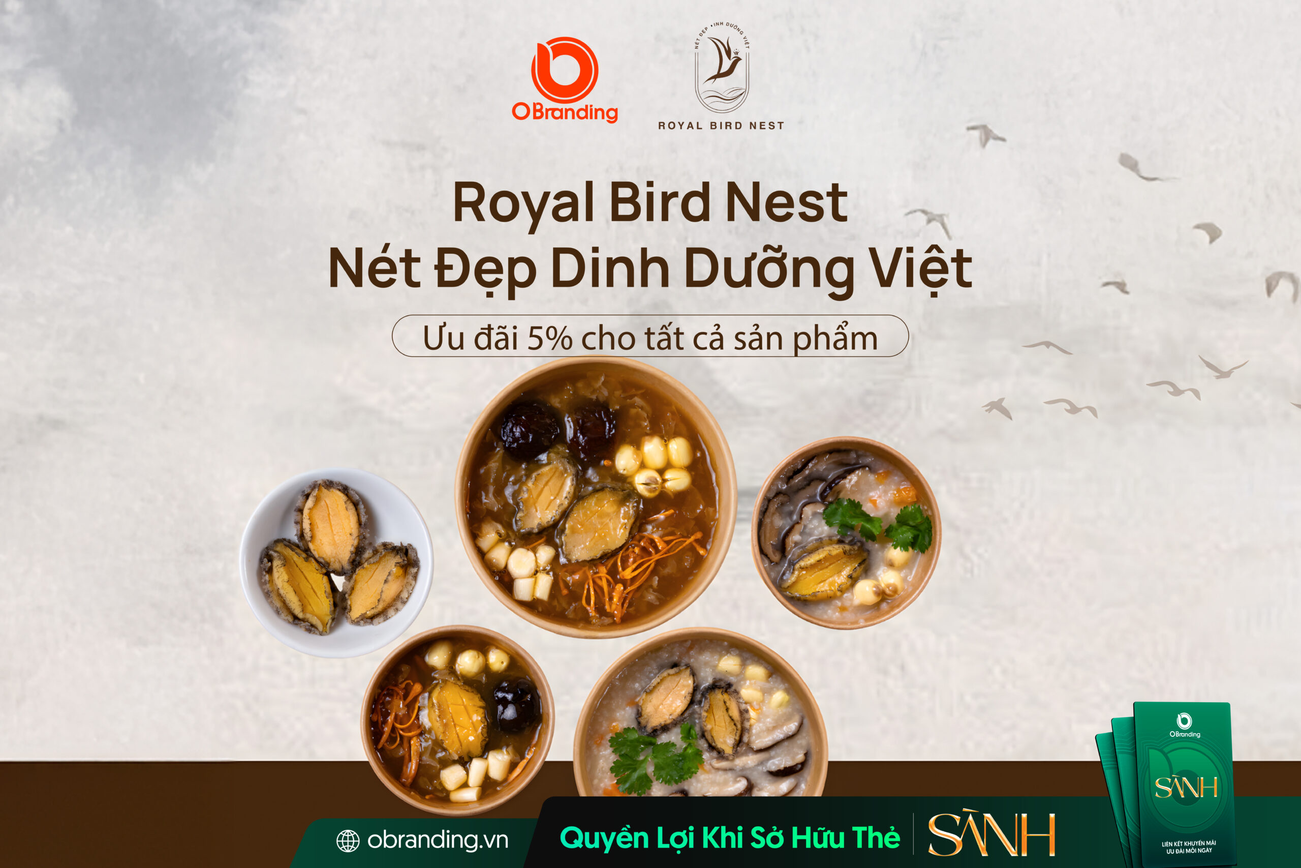 Royal Bird Nest - Yến chưng và tổ yến