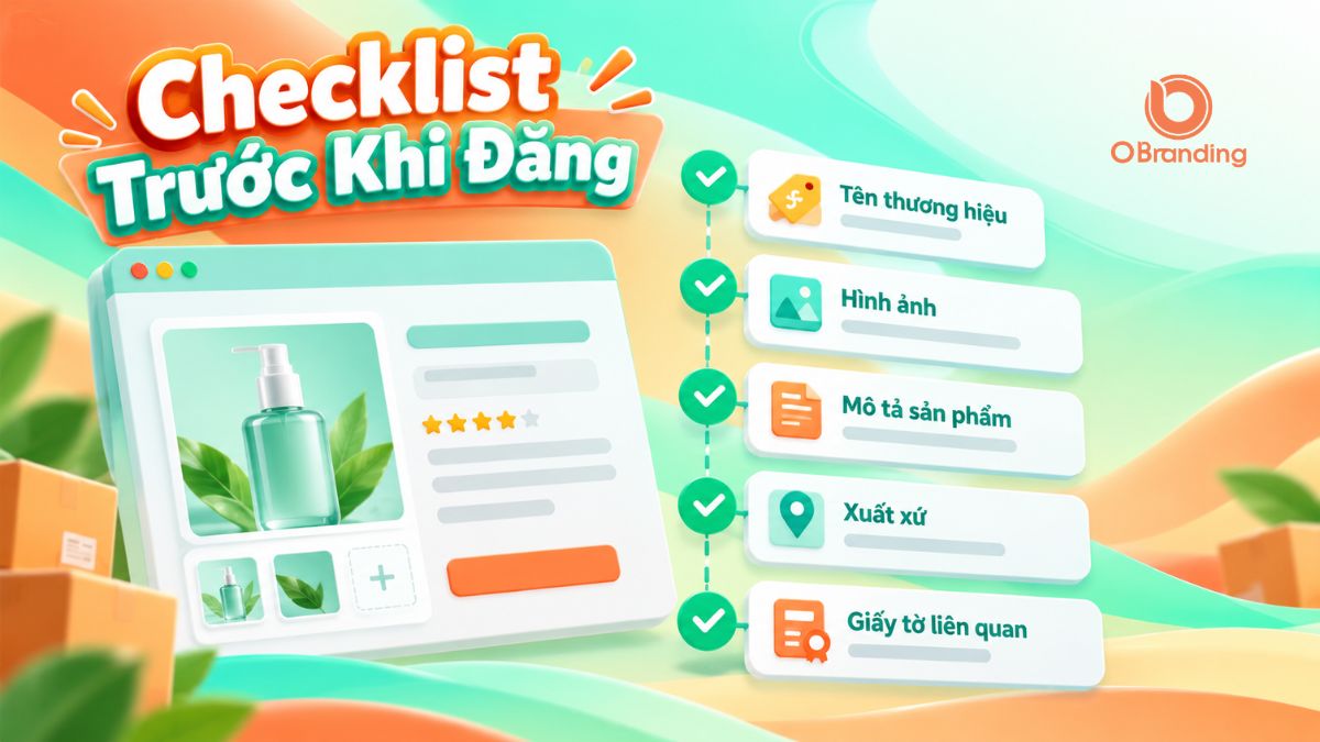Checklist 5 tiêu chí kiểm tra thông tin sản phẩm chuẩn SEO trước khi đăng