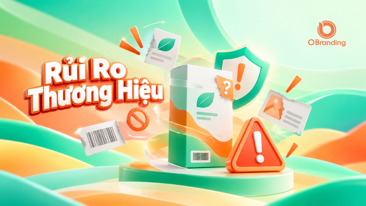 Minh họa các rủi ro thương hiệu và vi phạm bản quyền khi bán hàng online