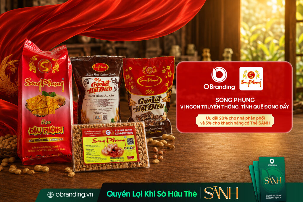 Song Phụng - Bánh kẹo đặc sản Hậu Giang