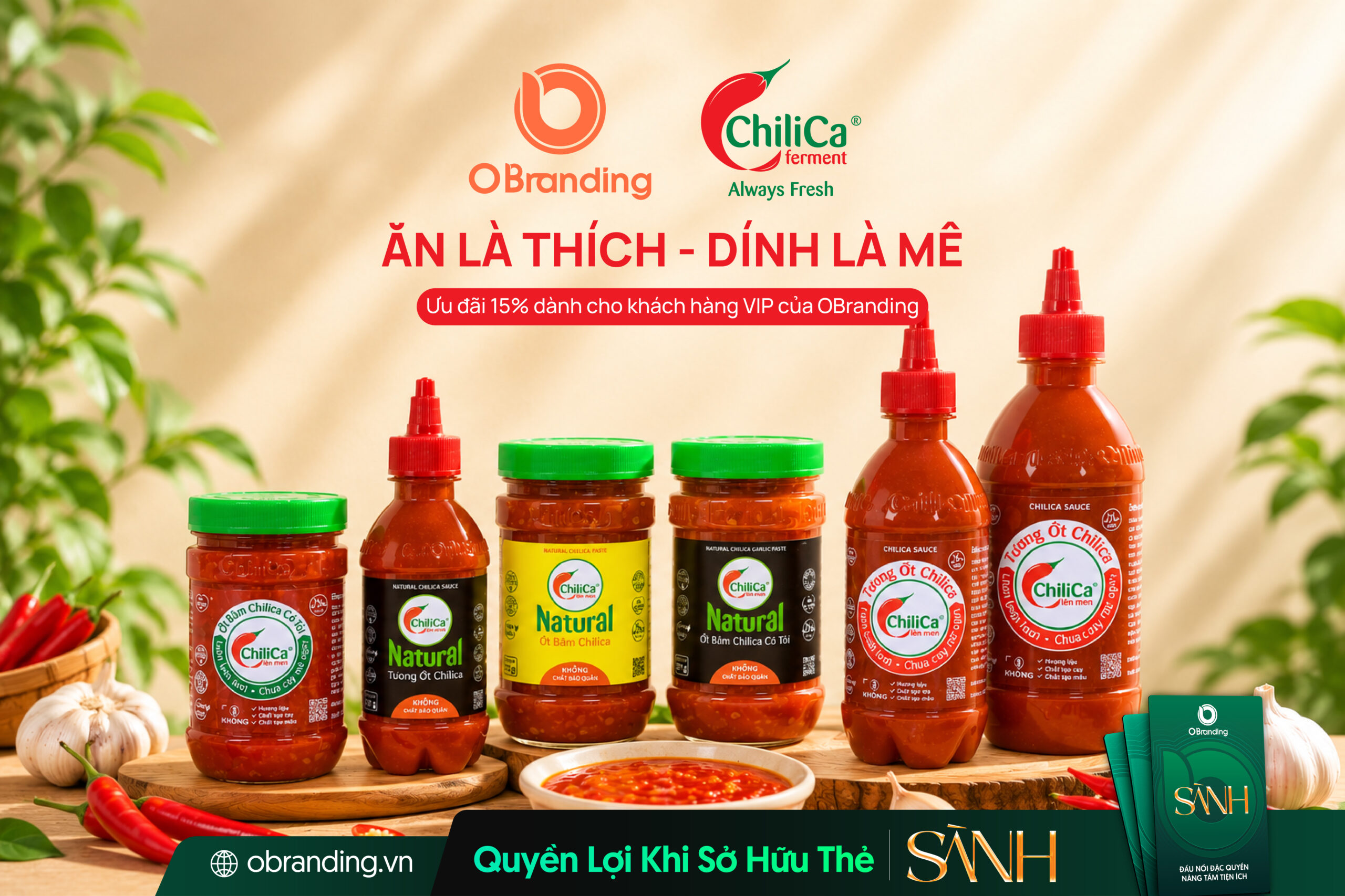 CÔNG TY TNHH CÔNG NGHỆ SINH HỌC TOMCARE - Tương ớt tươi CHILICA