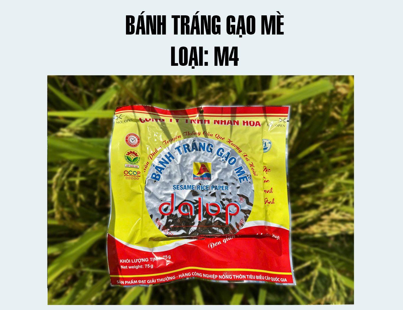 CÔNG TY TRÁCH NHIỆM HỮU HẠN NHÂN HOÀ - NHÀ MÁY BÁNH TRÁNG DALOP