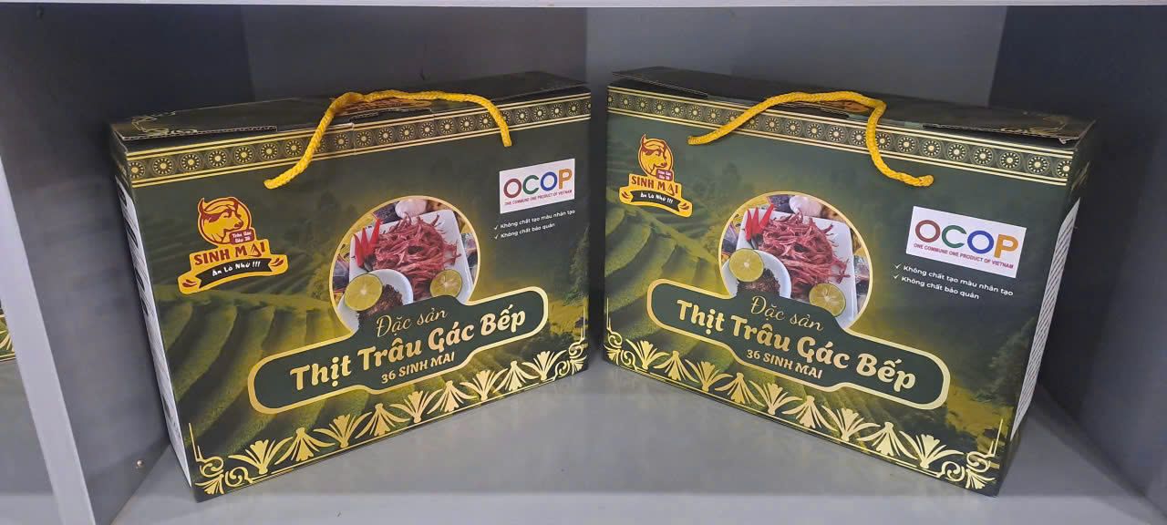 36 Sinh Mai - Thịt trâu gác bếp đặc sản Thanh Hóa