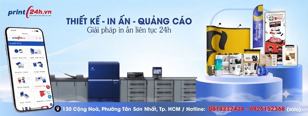 PRINT24H - Thiết kế và in ấn theo yêu cầu