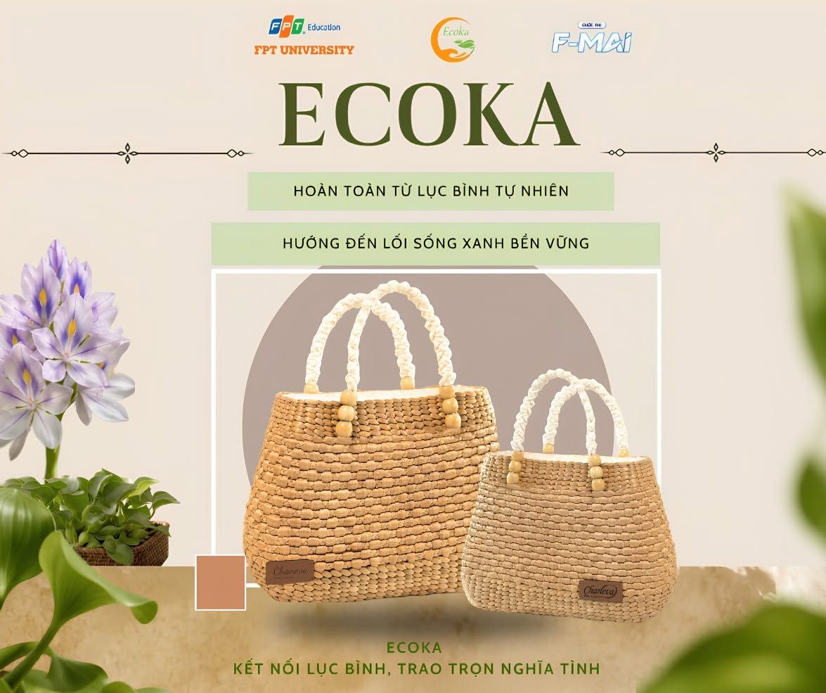 ECOKA - Đồ thủ công lục bình, mây tre