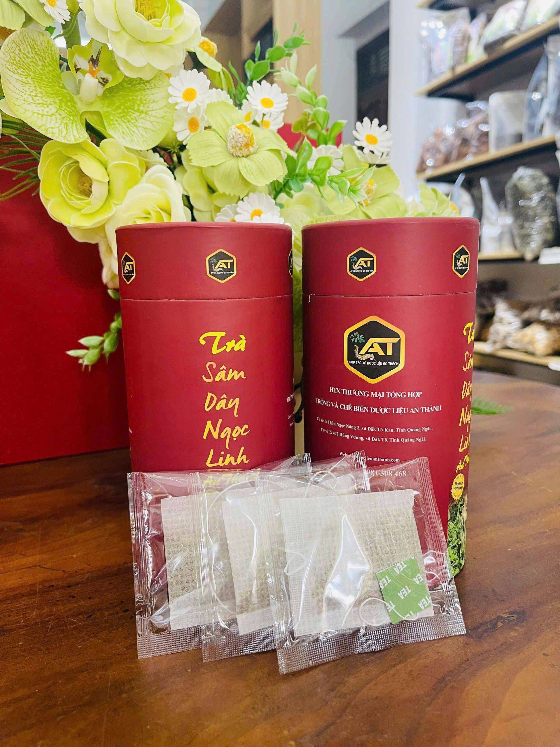 An Thành - Trà thảo dược từ dược liệu địa phương