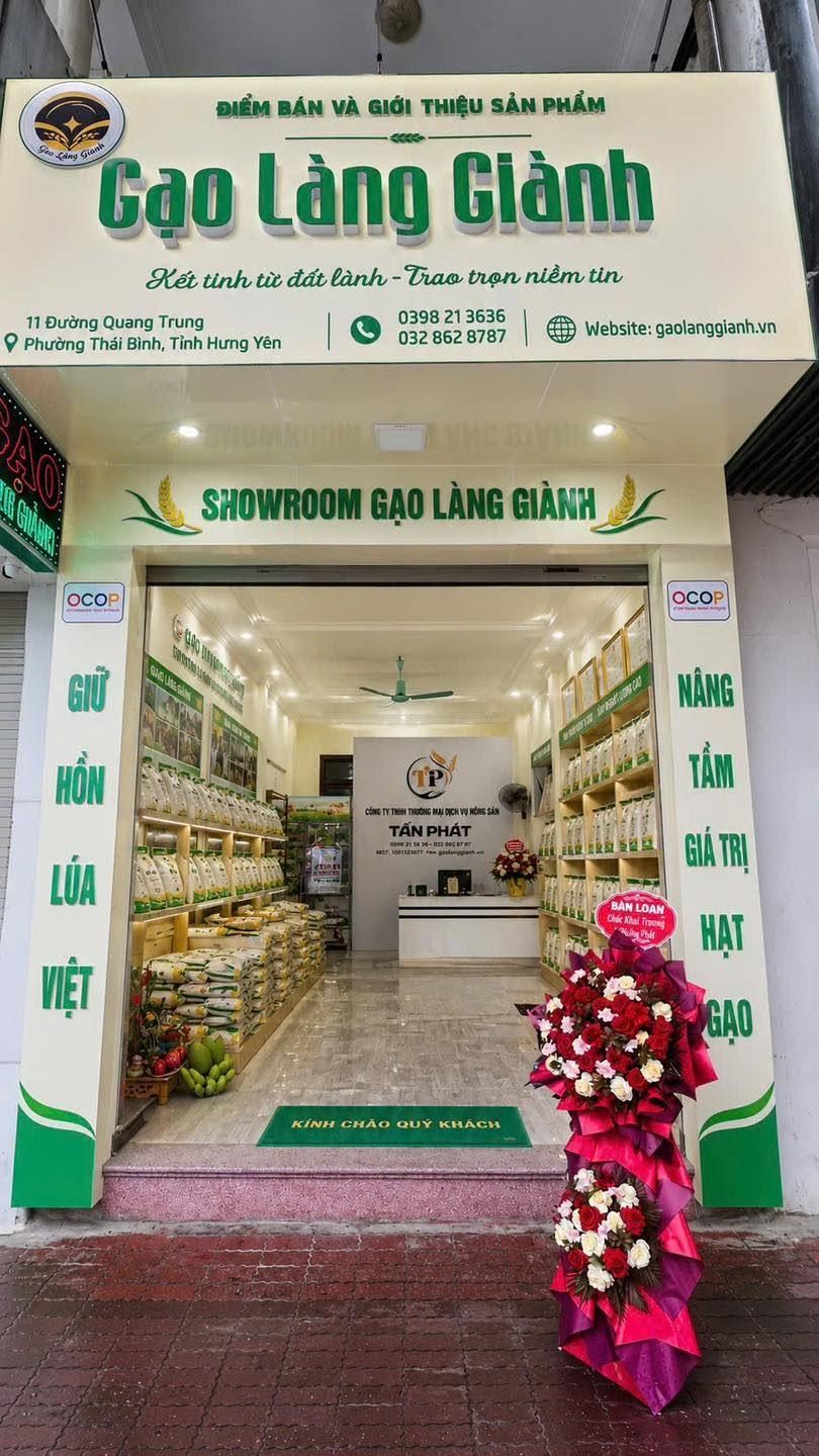 Gạo Làng Giành - Gạo đặc sản Hưng Yên