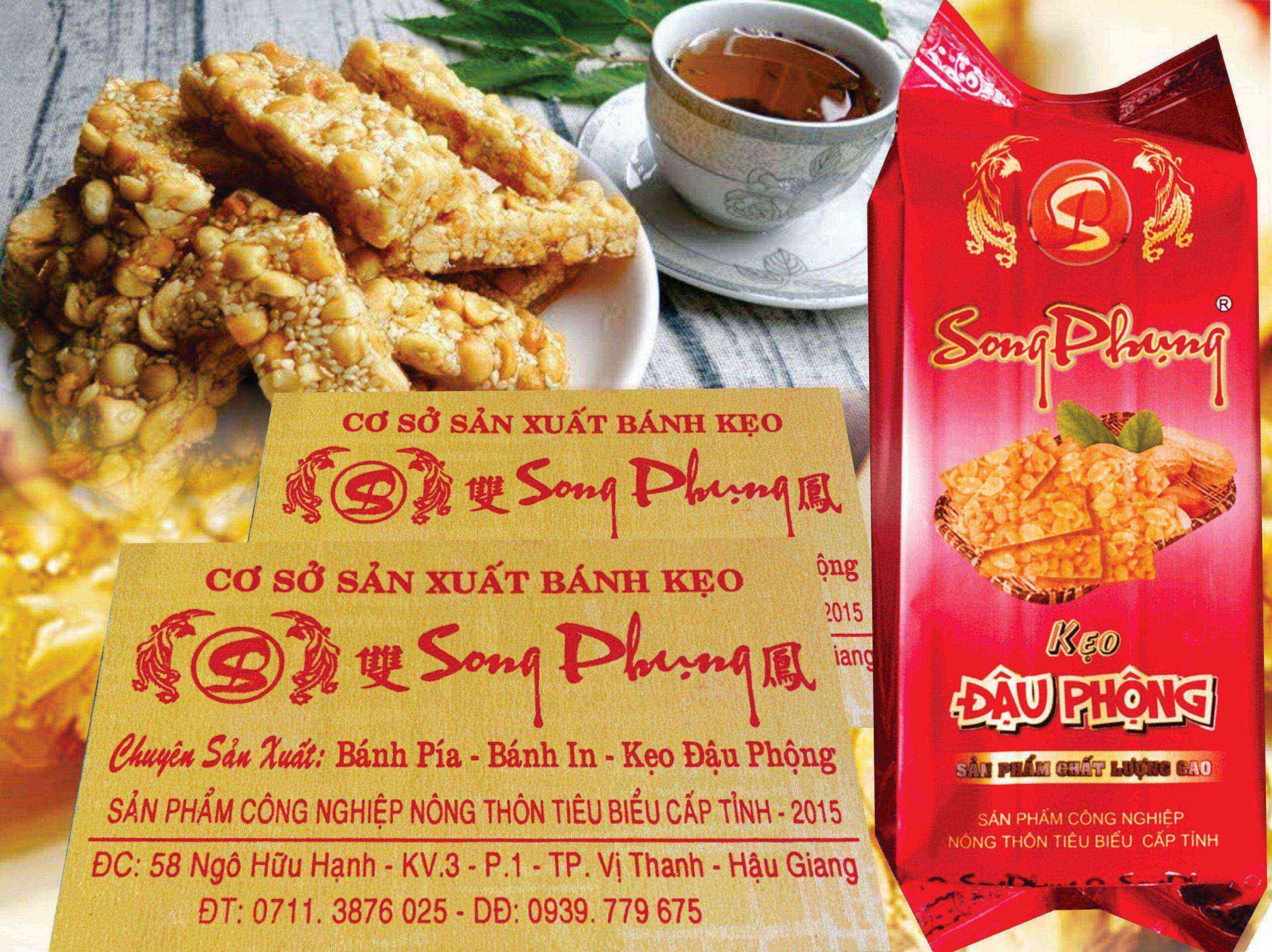 Song Phụng - Bánh kẹo đặc sản Hậu Giang