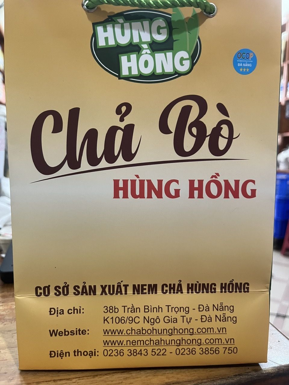 Chả Bò Hùng Hồng - Đặc sản Đà Nẵng