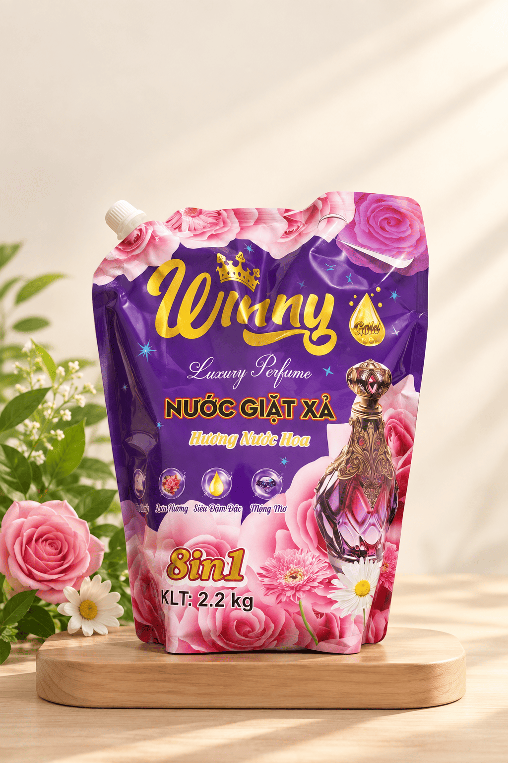 WELL - Nước giặt và nước xả chăm sóc quần áo