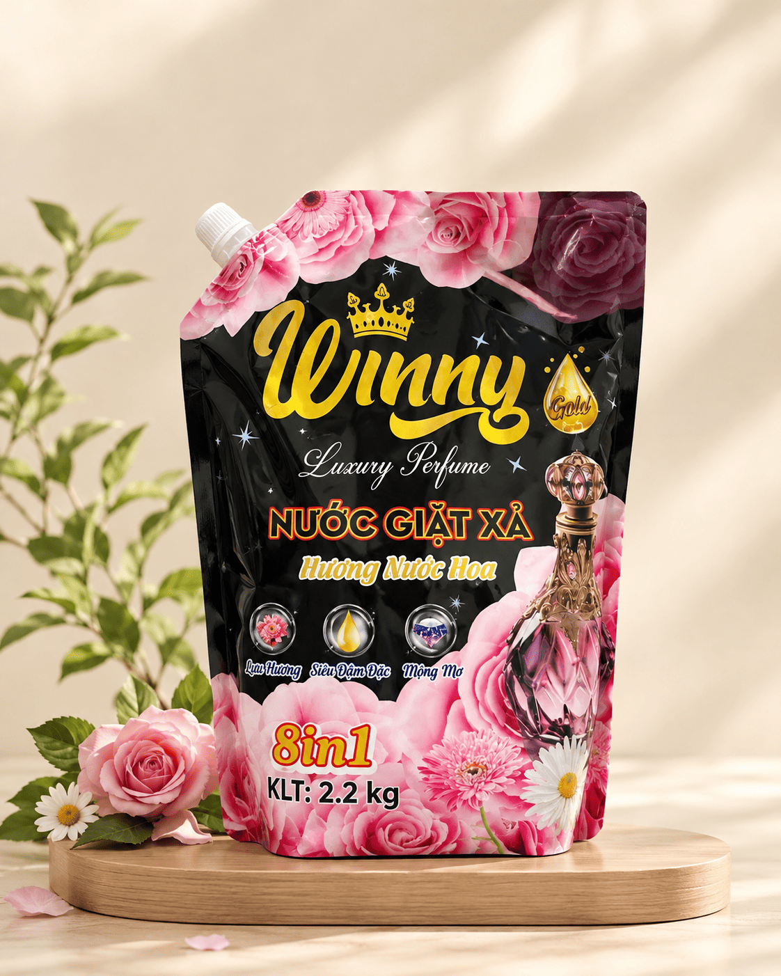WELL - Nước giặt và nước xả chăm sóc quần áo