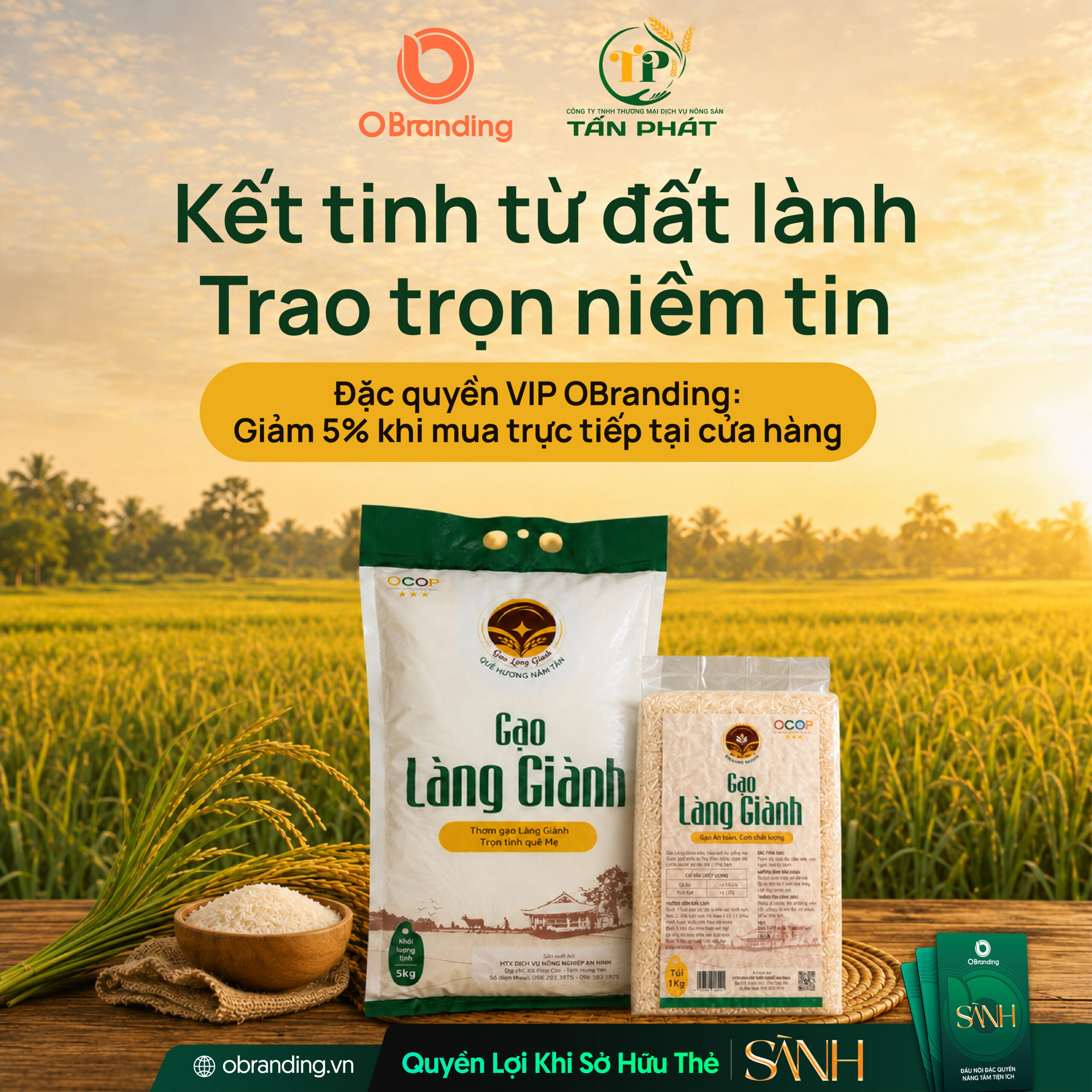 CÔNG TY TNHH THƯƠNG MẠI DỊCH VỤ NÔNG SẢN TẤN PHÁT