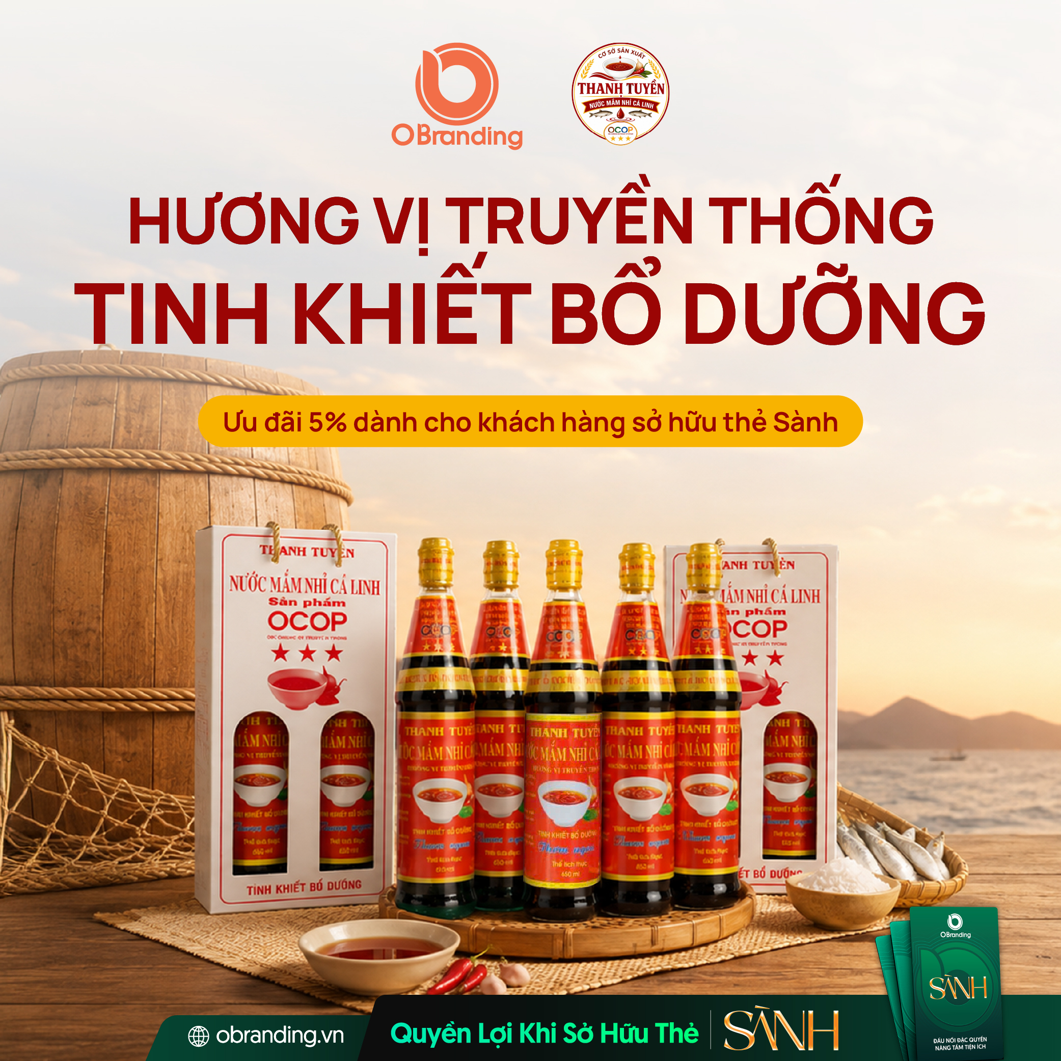 HỘ KINH DOANH CƠ SỞ SẢN XUẤT NƯỚC MẮM THANH TUYỀN