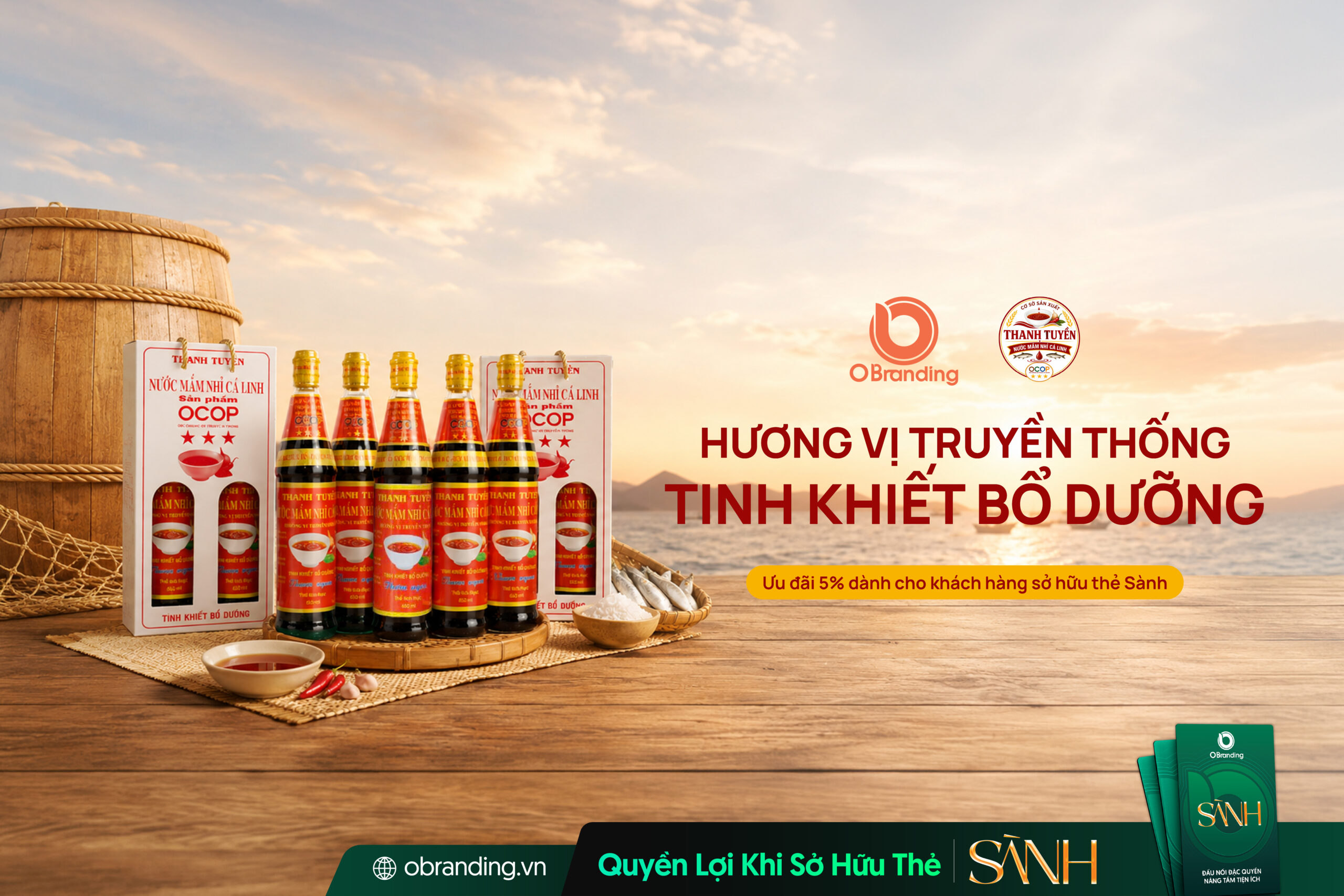 HỘ KINH DOANH CƠ SỞ SẢN XUẤT NƯỚC MẮM THANH TUYỀN
