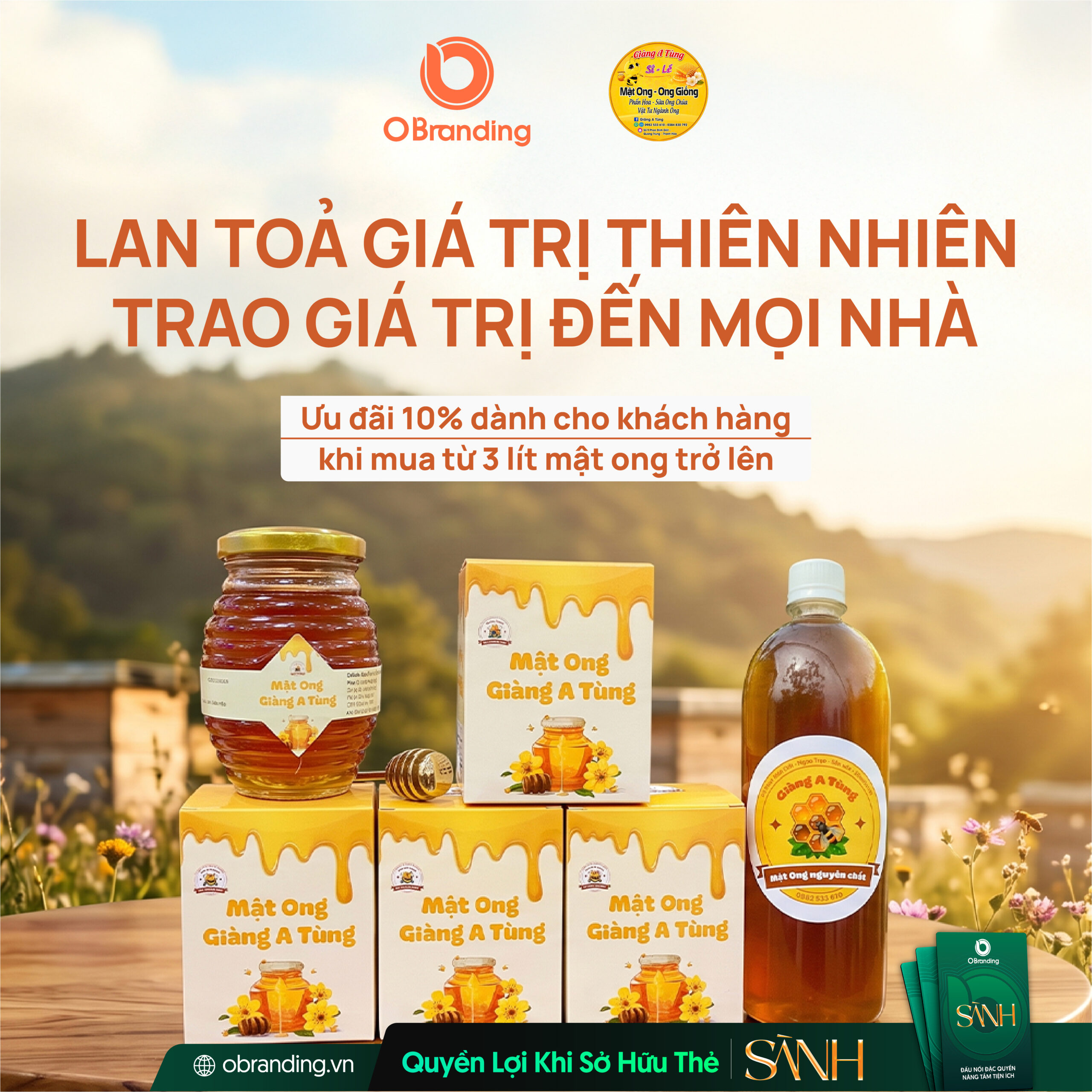 MẬT ONG GIÀNG A TÙNG