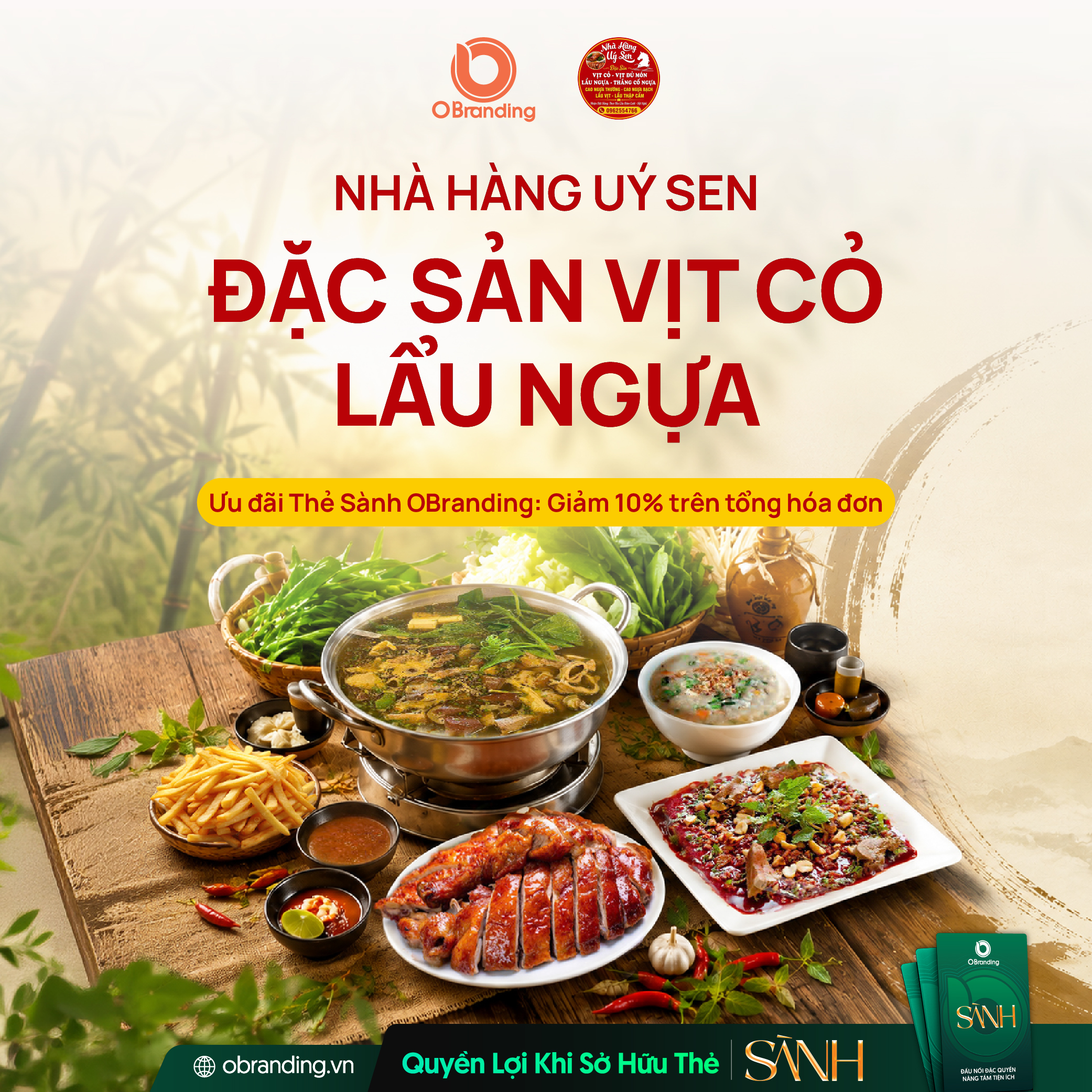 NHÀ HÀNG ÚY SEN