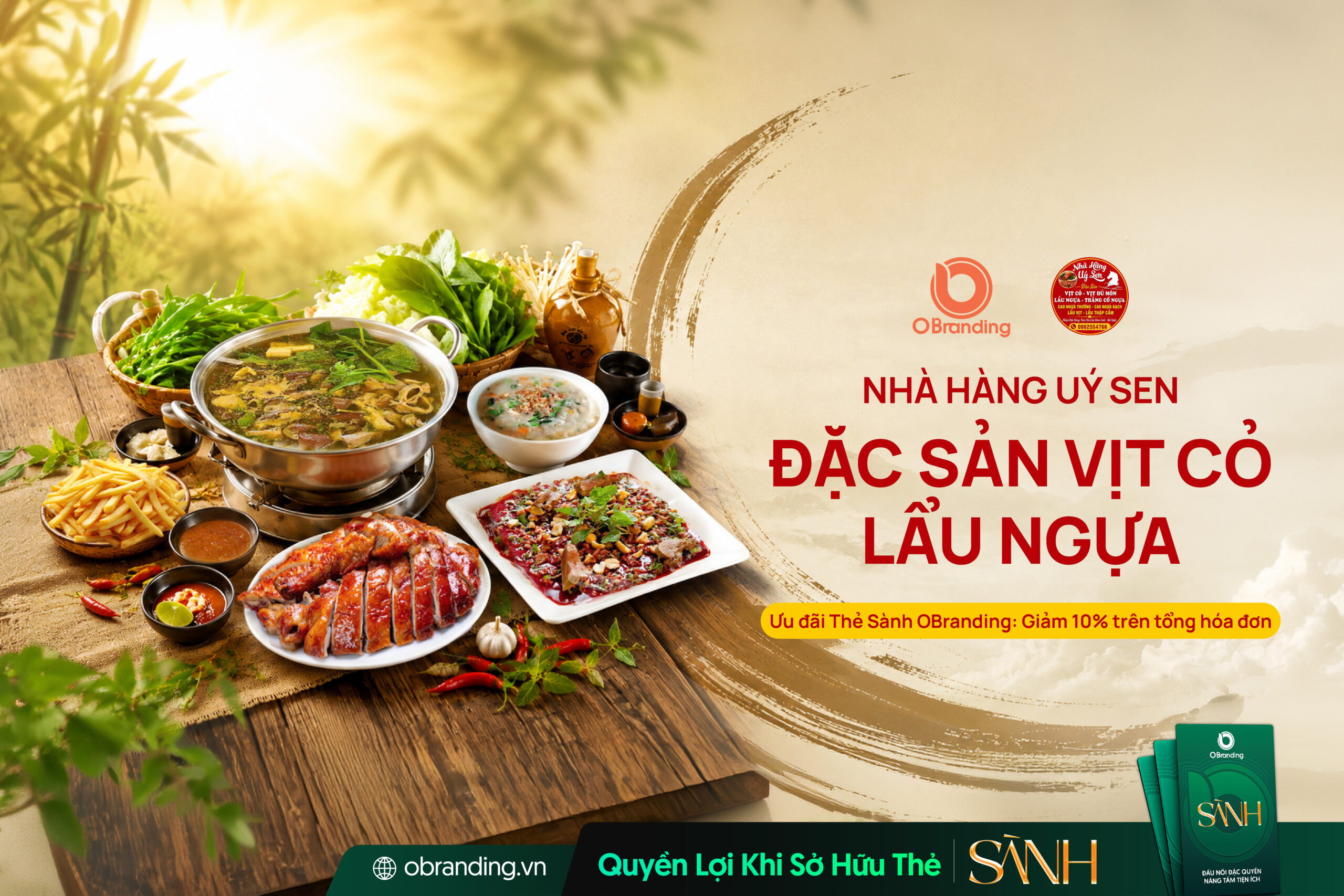 NHÀ HÀNG ÚY SEN