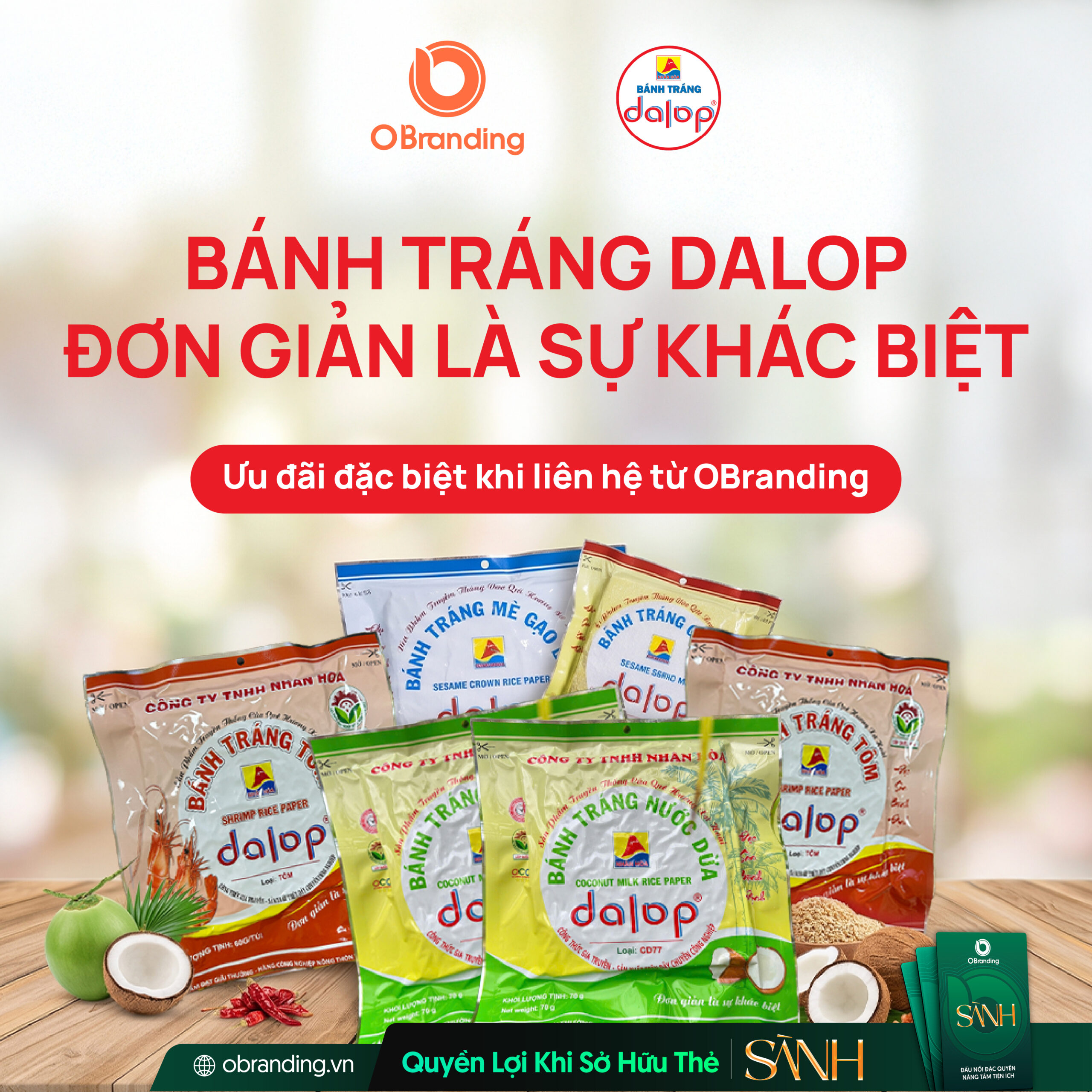 CÔNG TY TRÁCH NHIỆM HỮU HẠN NHÂN HOÀ - NHÀ MÁY BÁNH TRÁNG DALOP