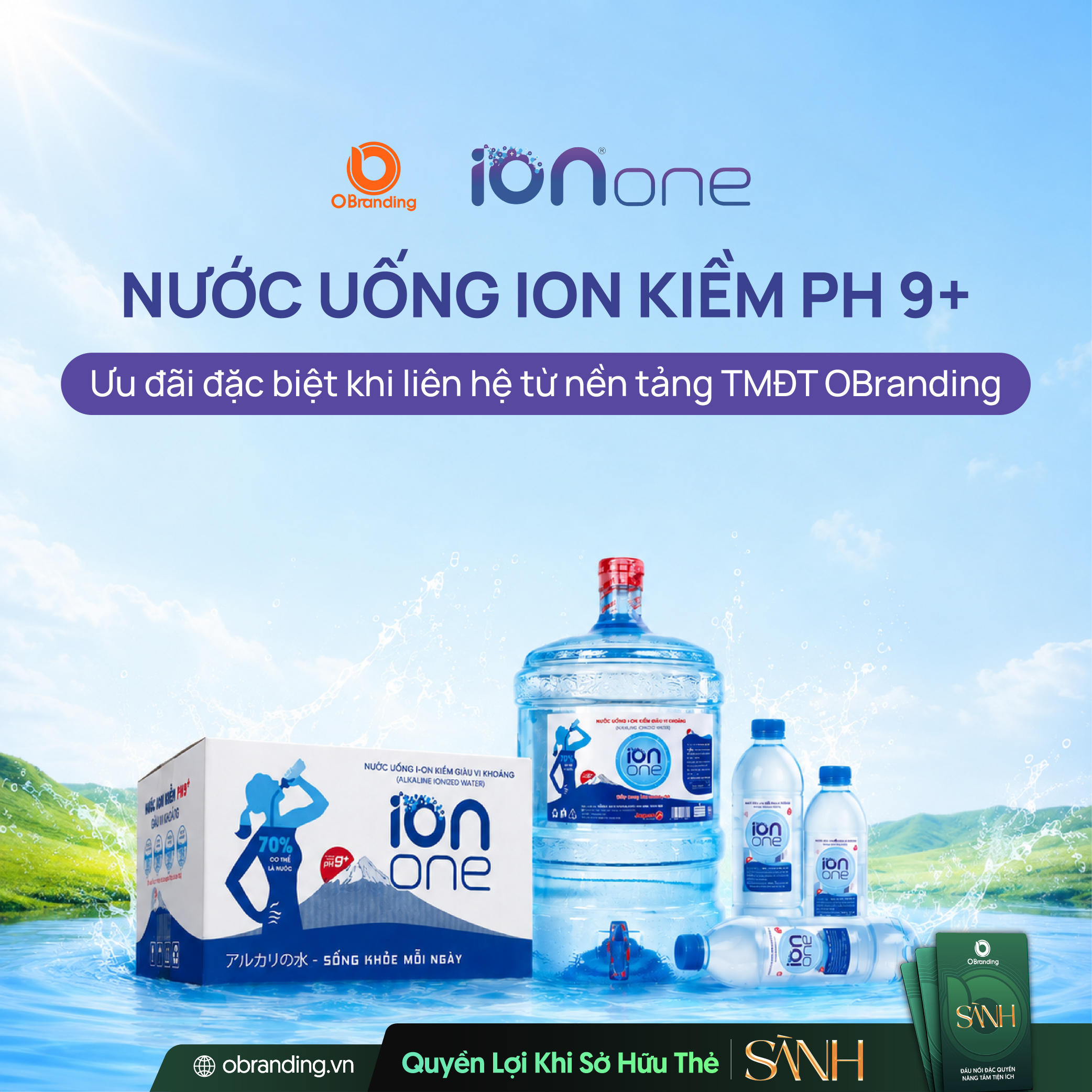 CÔNG TY CP NƯỚC ION ONE VIỆT NAM