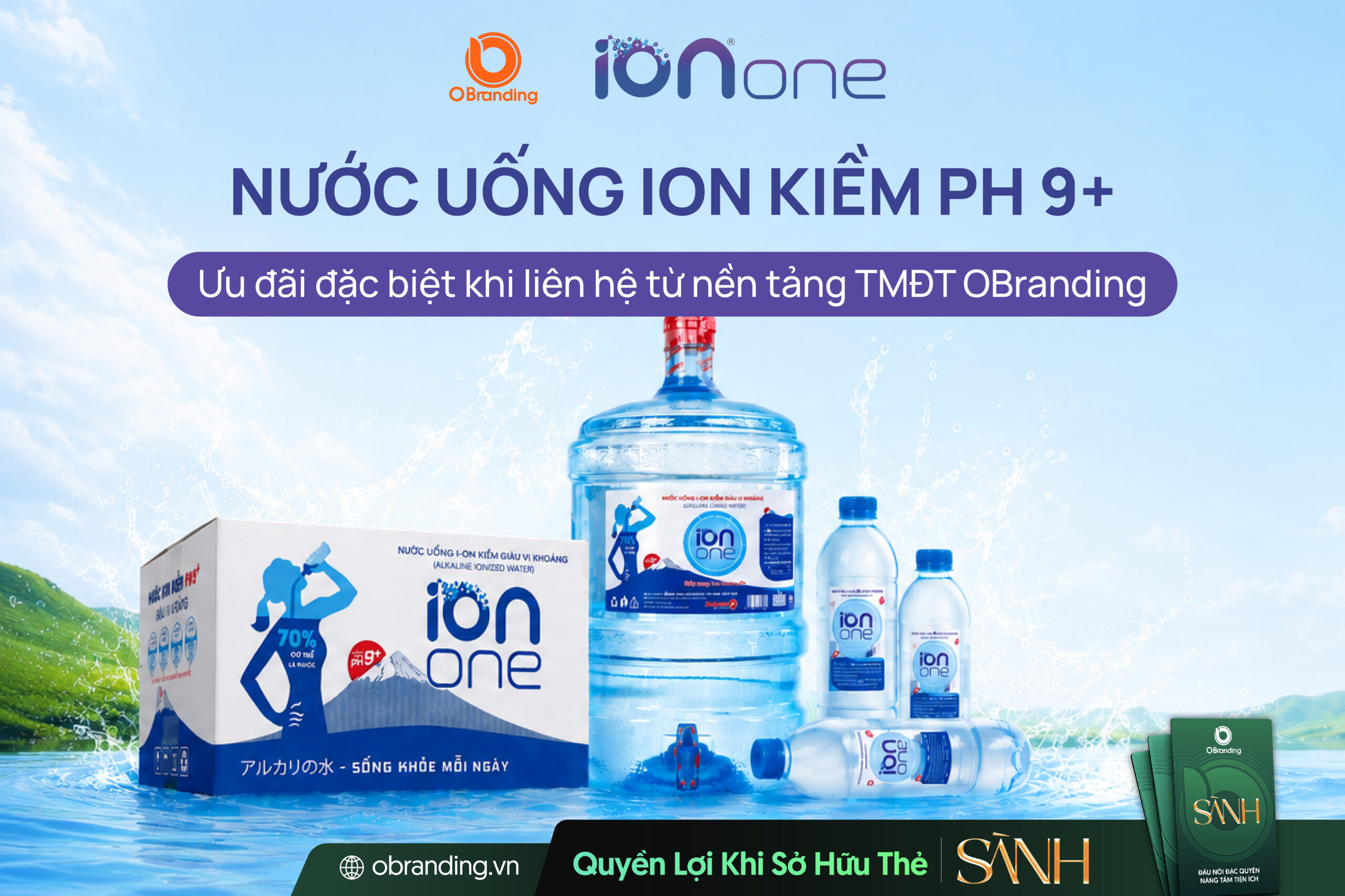 CÔNG TY CP NƯỚC ION ONE VIỆT NAM