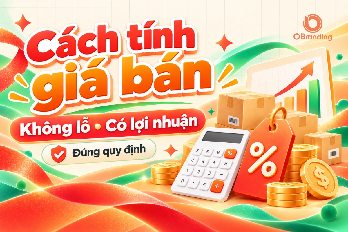 Cách tính giá bán sản phẩm trên OBranding