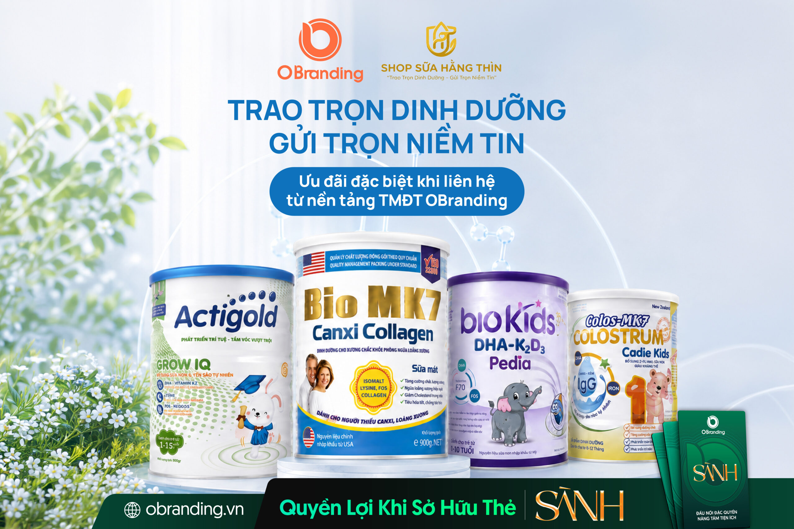Shop Sữa Hằng Thìn - Sản phẩm dinh dưỡng gia đình