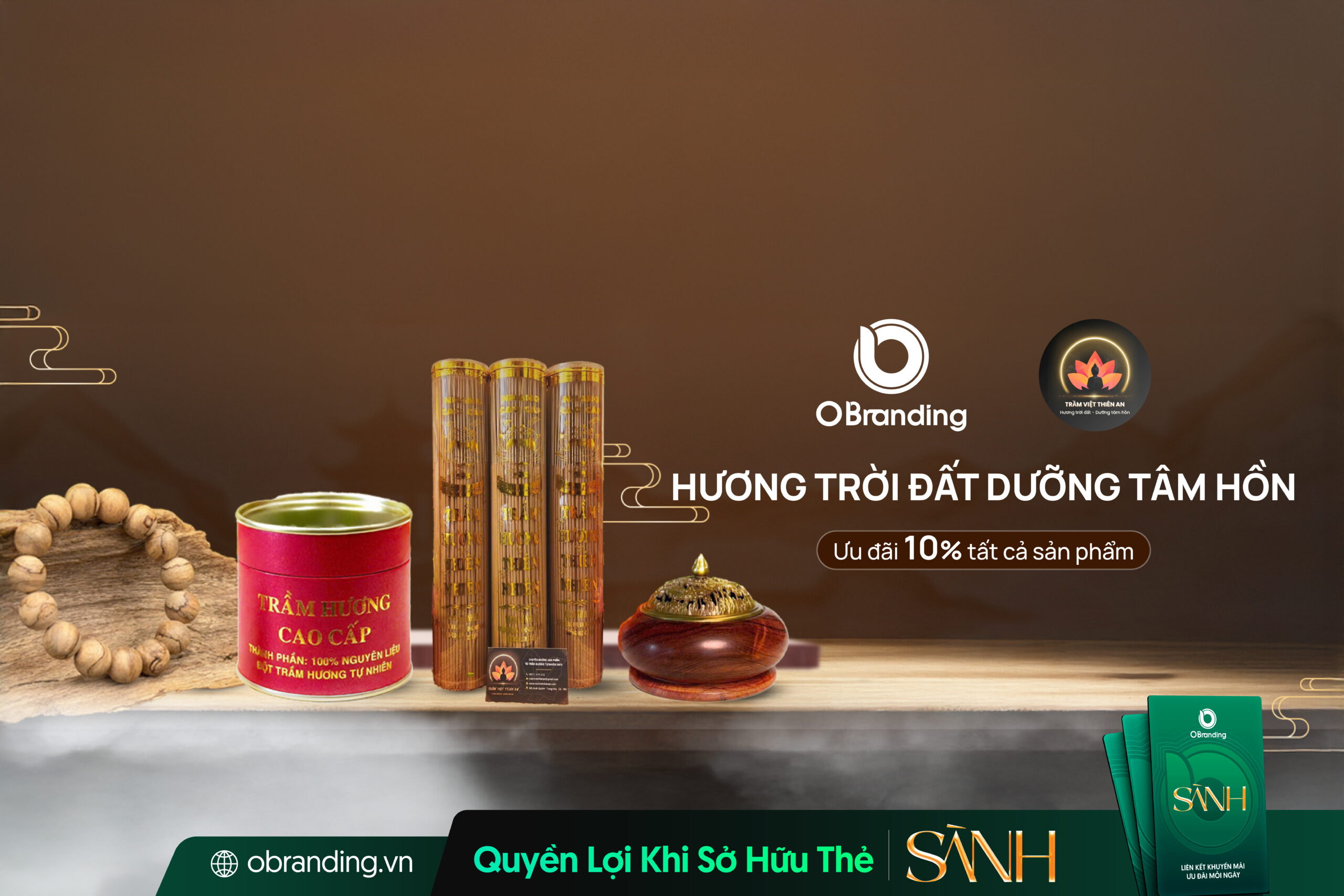 Trầm Việt Thiên An - Sản phẩm trầm hương