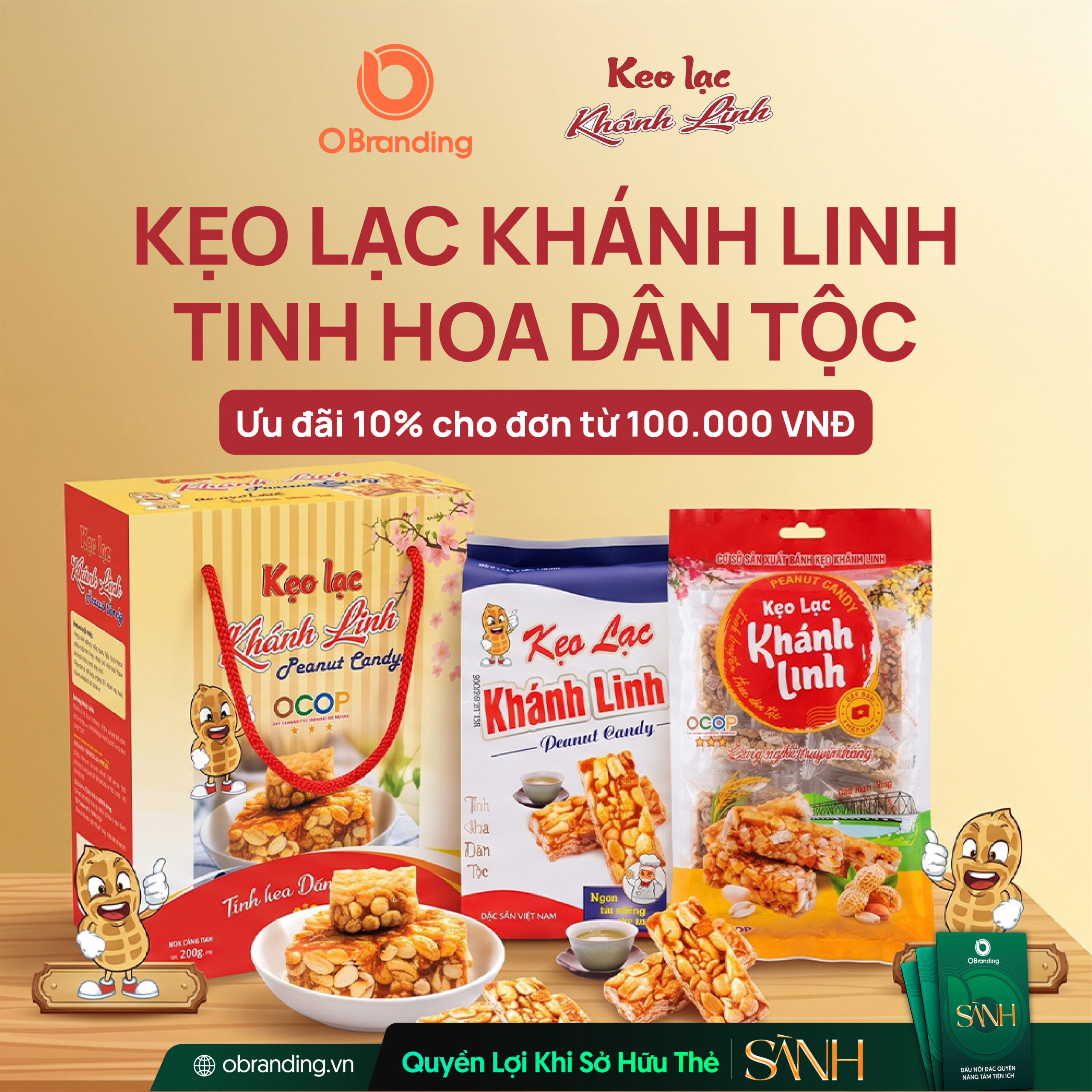 CƠ SỞ SẢN XUẤT KẸO LẠC KHÁNH LINH