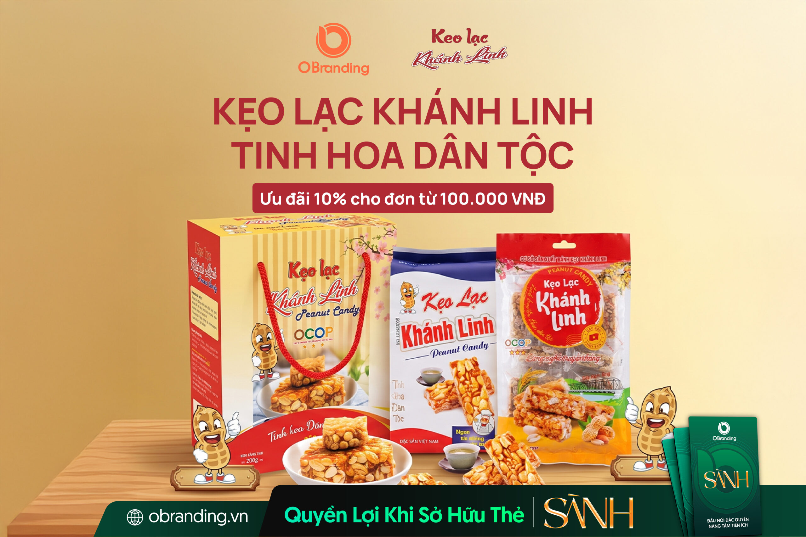 CƠ SỞ SẢN XUẤT KẸO LẠC KHÁNH LINH